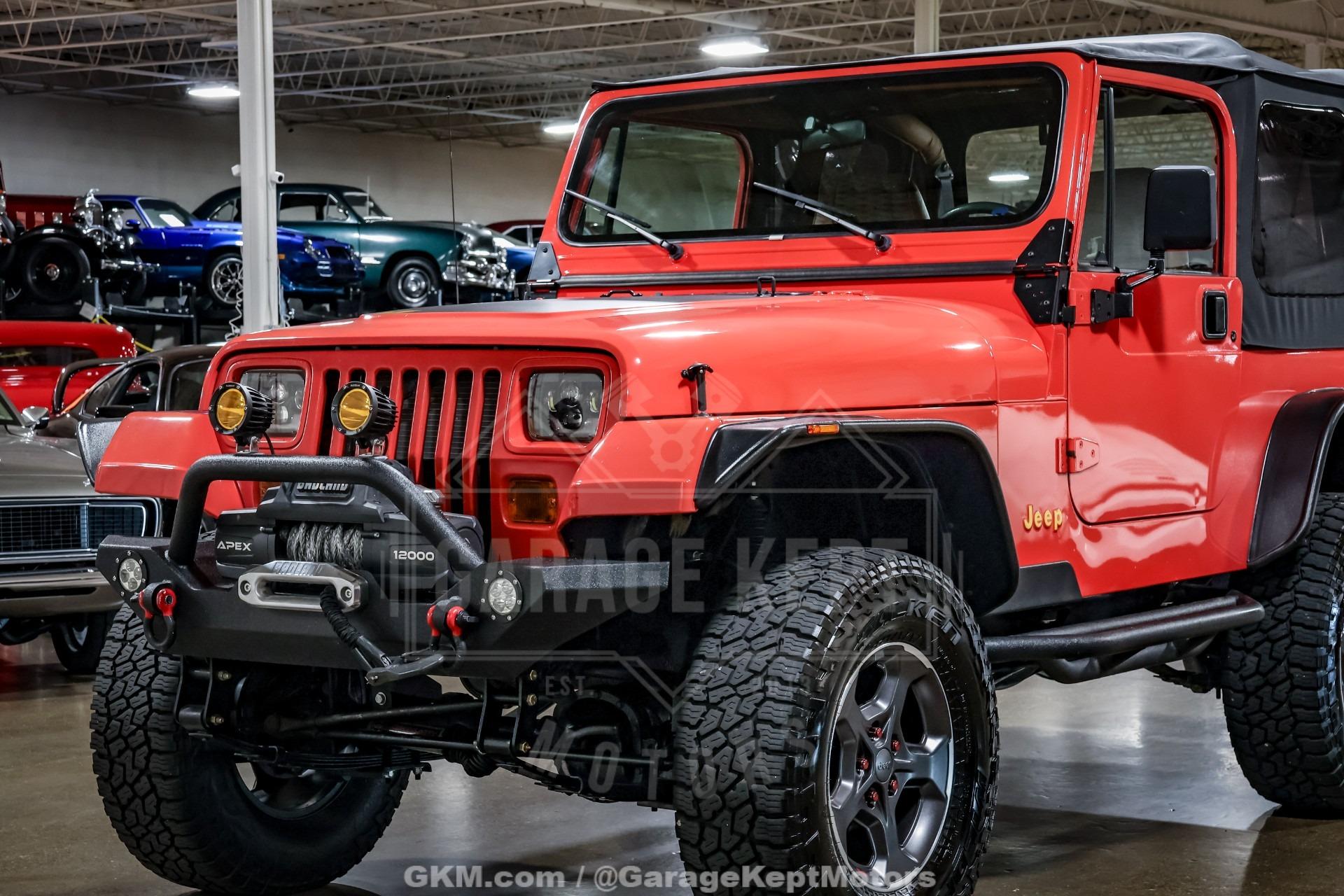 6.0L V8-Powered 1995 Jeep Wrangler Rio Grande