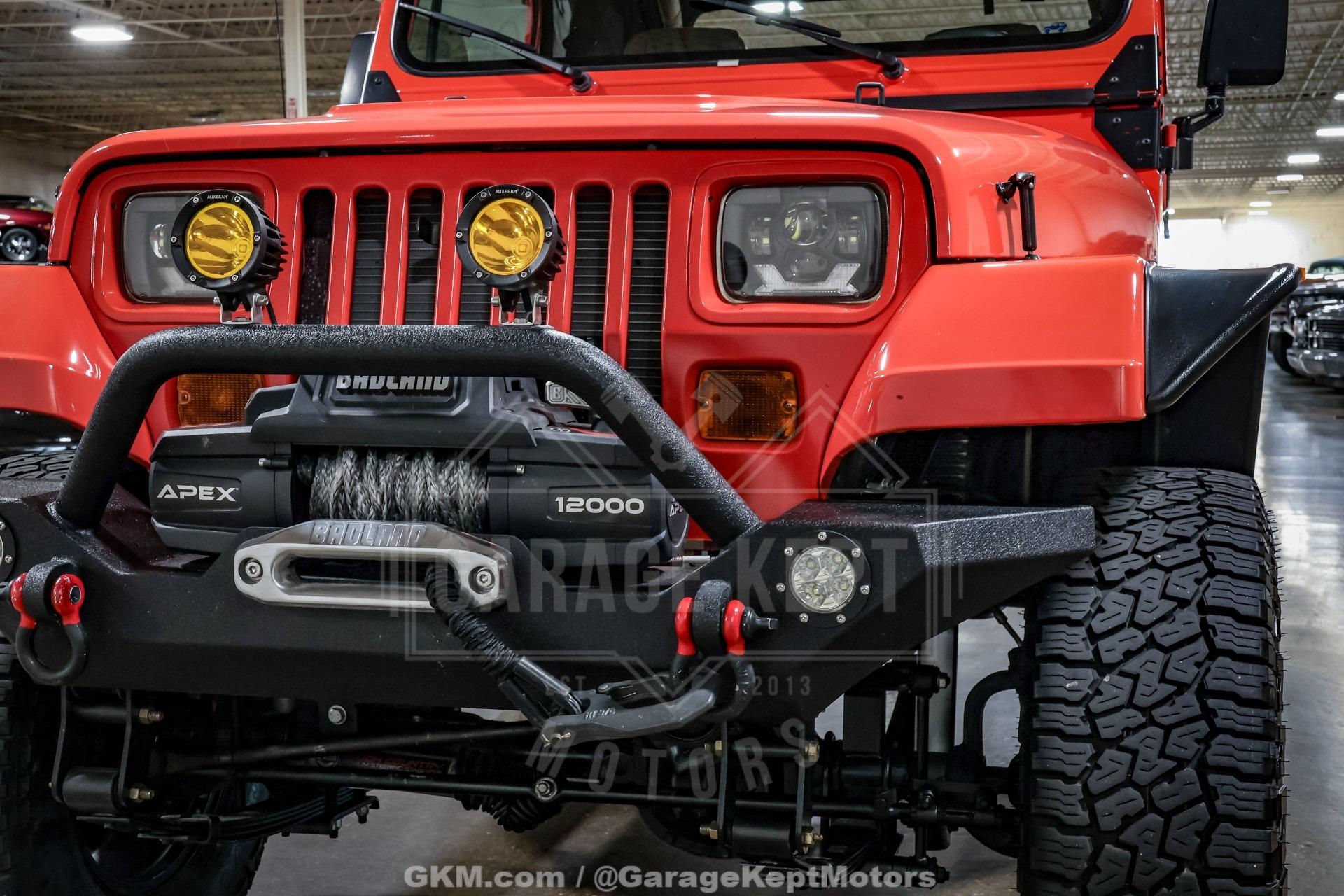 6.0L V8-Powered 1995 Jeep Wrangler Rio Grande