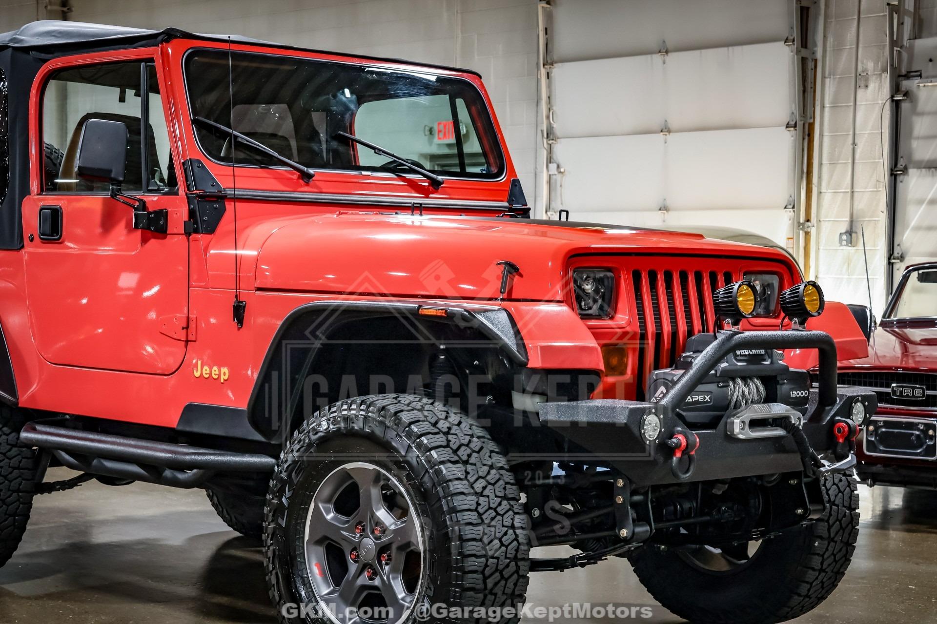 6.0L V8-Powered 1995 Jeep Wrangler Rio Grande