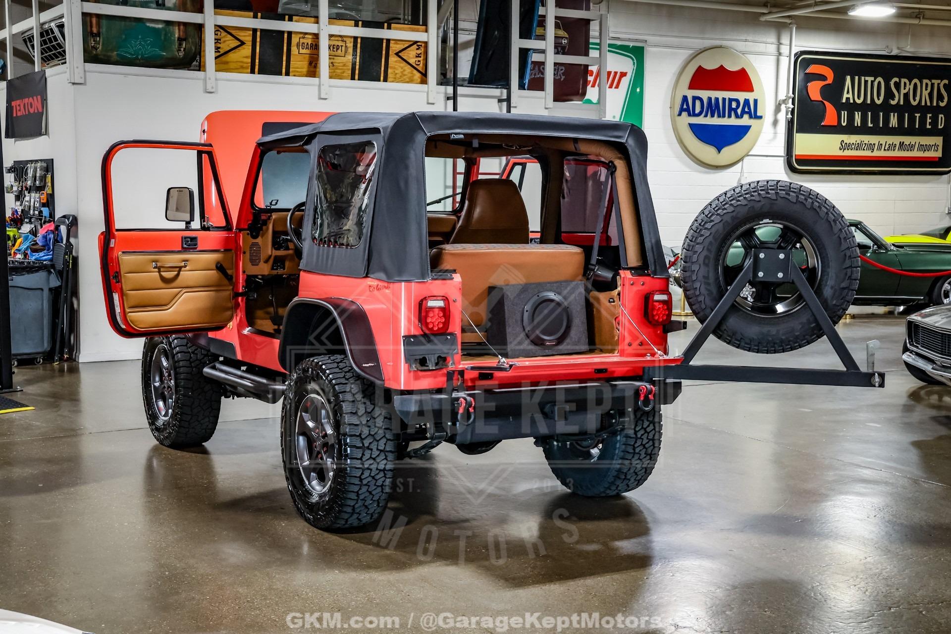 6.0L V8-Powered 1995 Jeep Wrangler Rio Grande