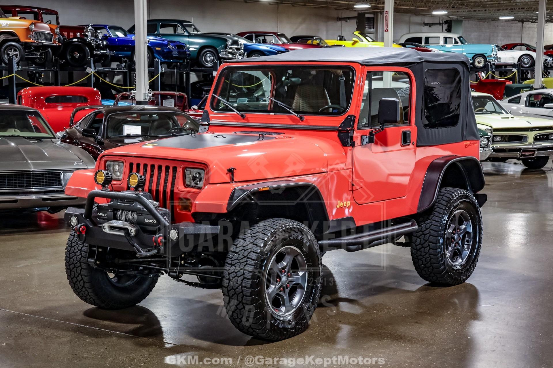6.0L V8-Powered 1995 Jeep Wrangler Rio Grande