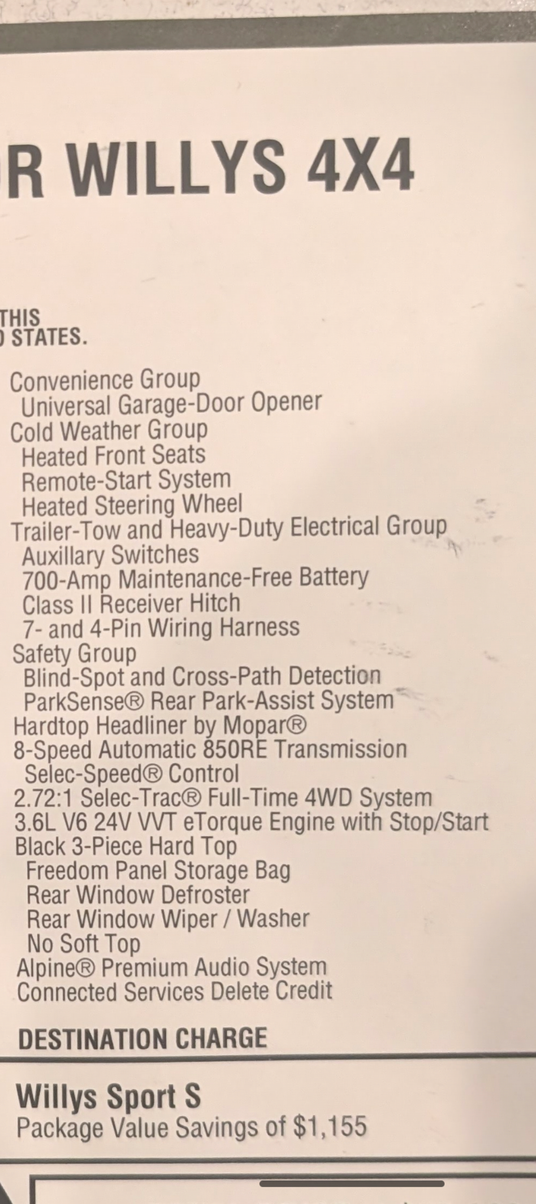 2023 Jeep Wrangler Willys