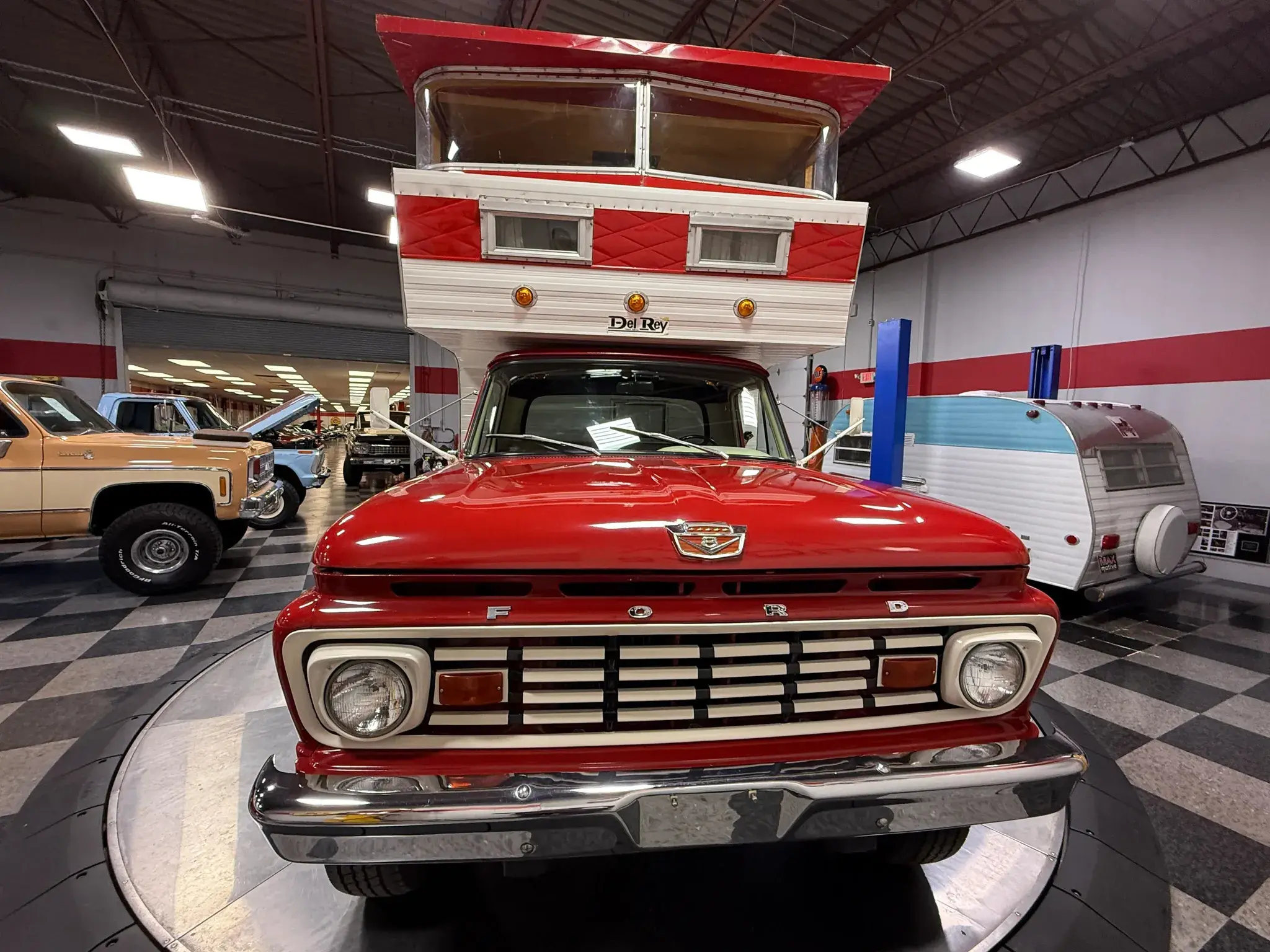 1963 Ford F250 Pickup & Camper