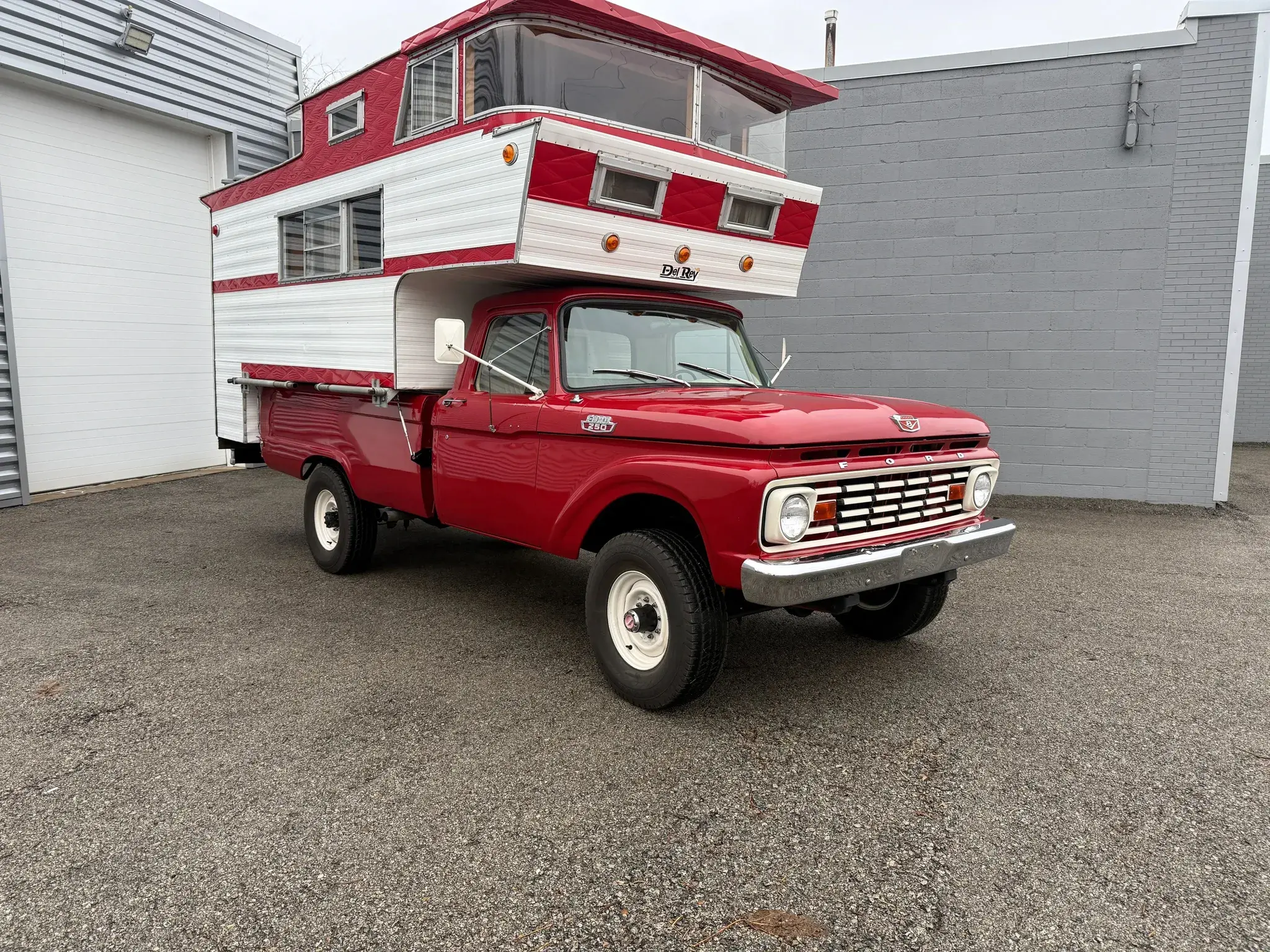 1963 Ford F250 Pickup & Camper