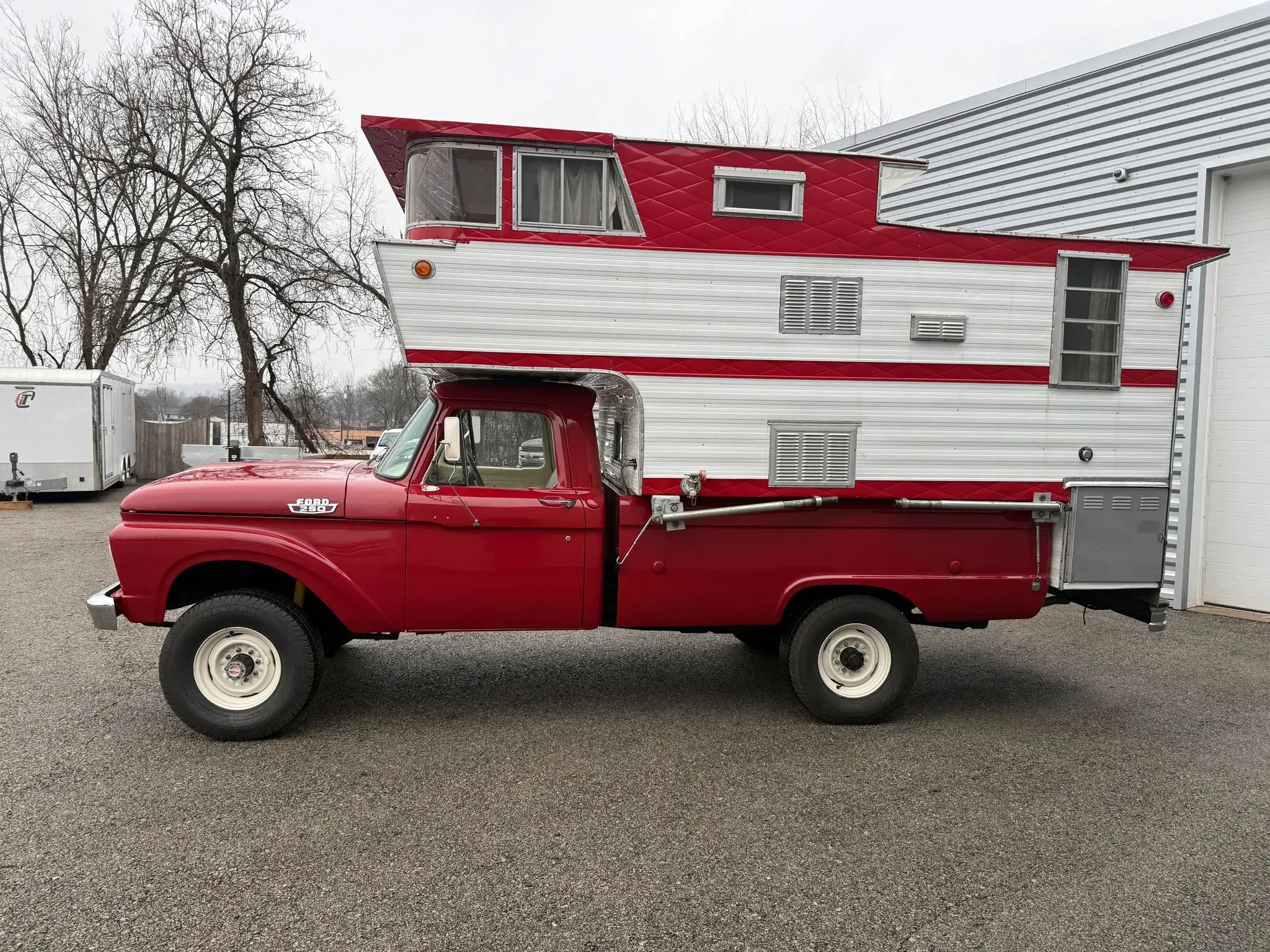 1963 Ford F250 Pickup & Camper