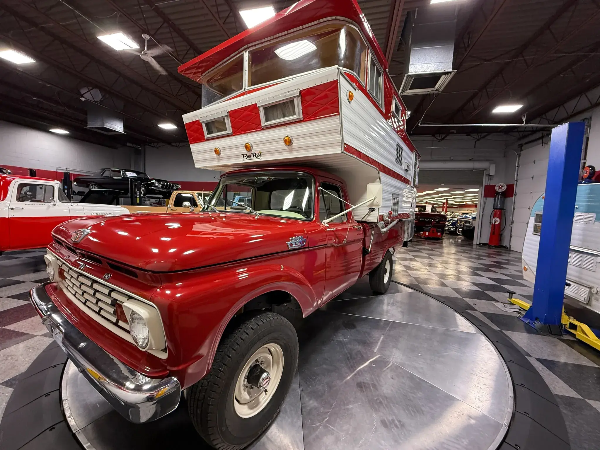 1963 Ford F250 Pickup & Camper