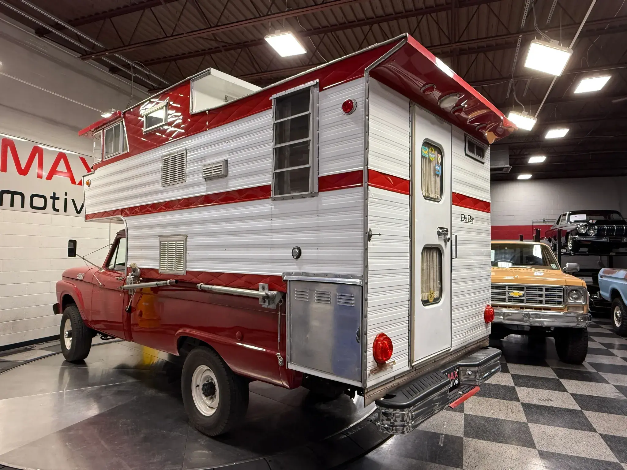 1963 Ford F250 Pickup & Camper