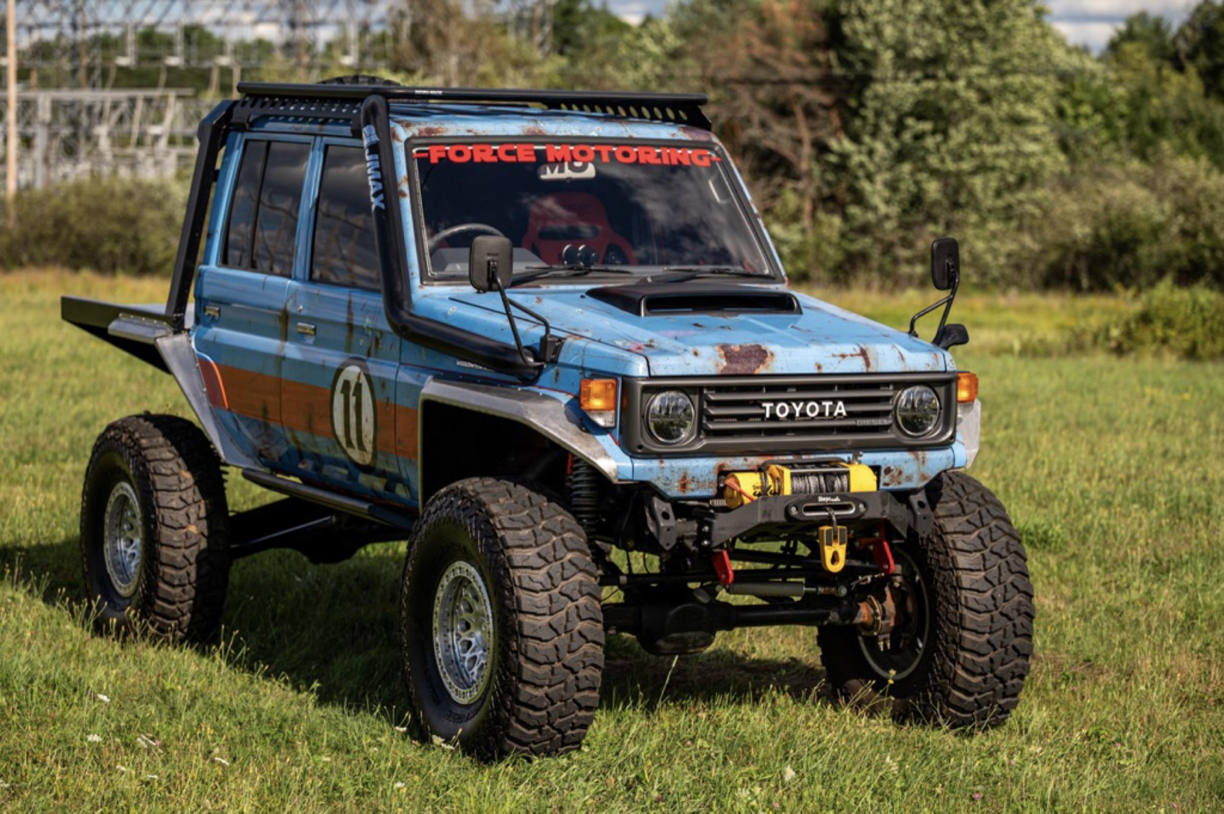 SEMA-Featured 1995 Toyota Land Cruiser HZJ75