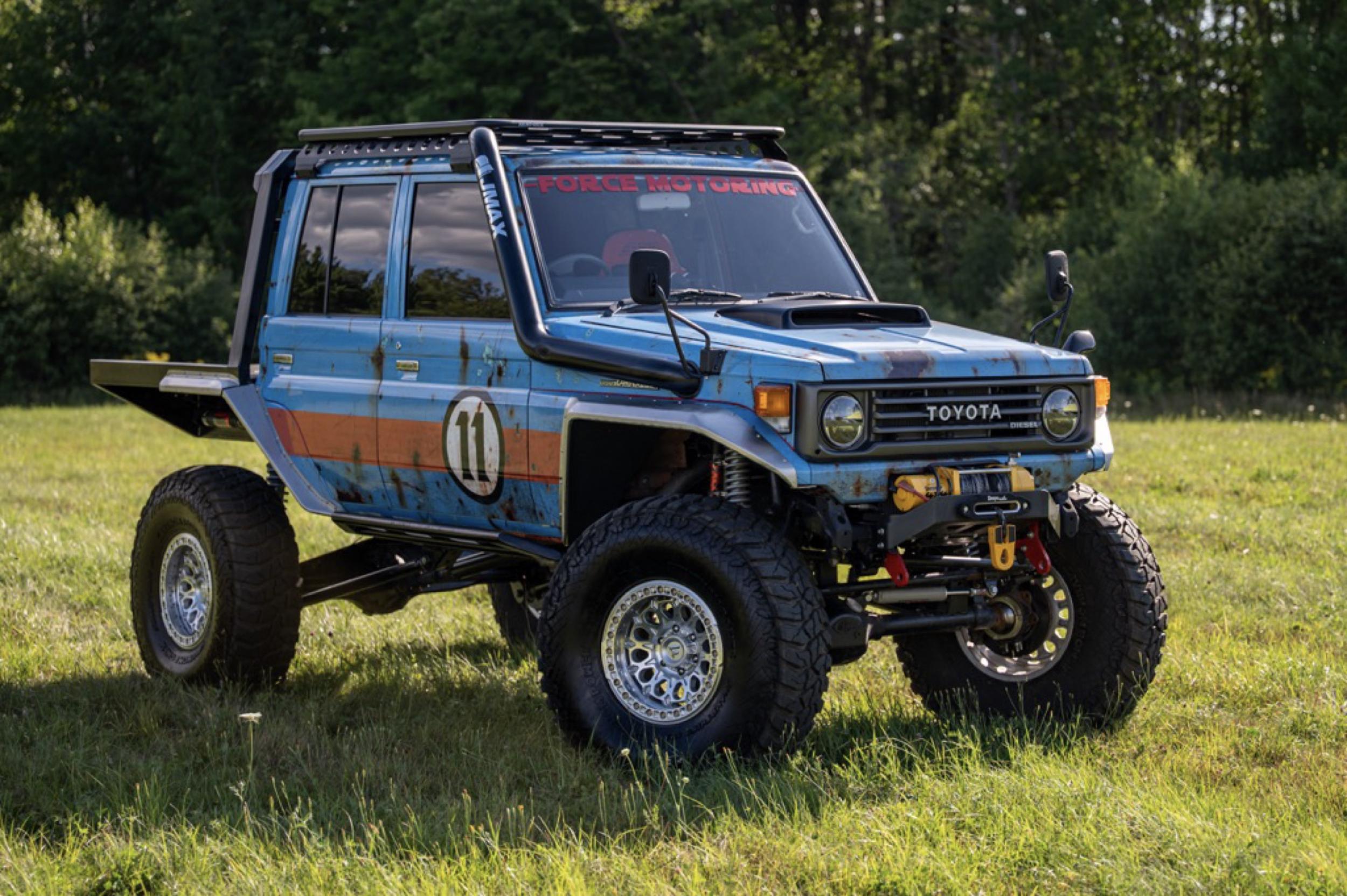 SEMA-Featured 1995 Toyota Land Cruiser HZJ75