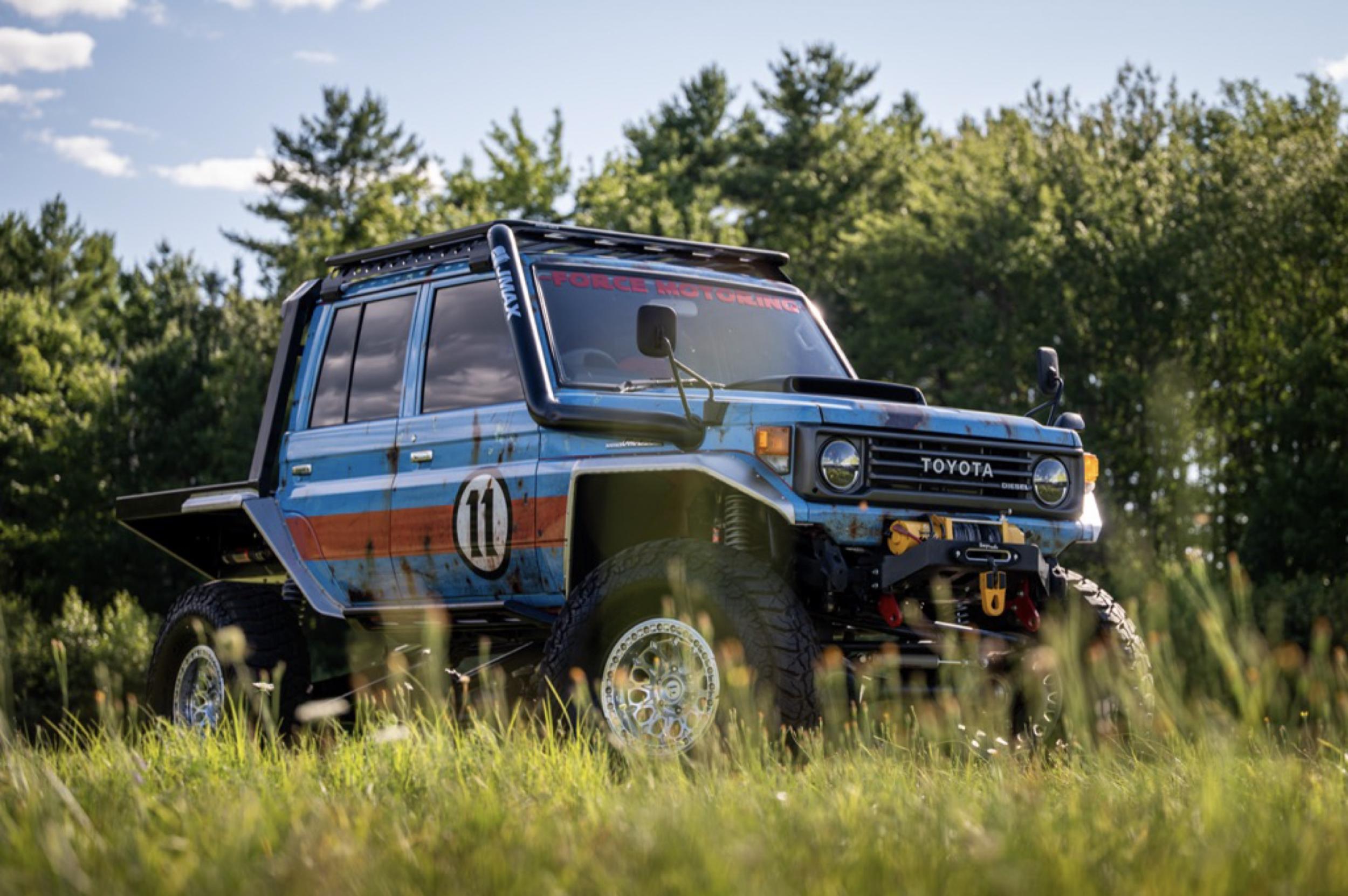 SEMA-Featured 1995 Toyota Land Cruiser HZJ75 - 2