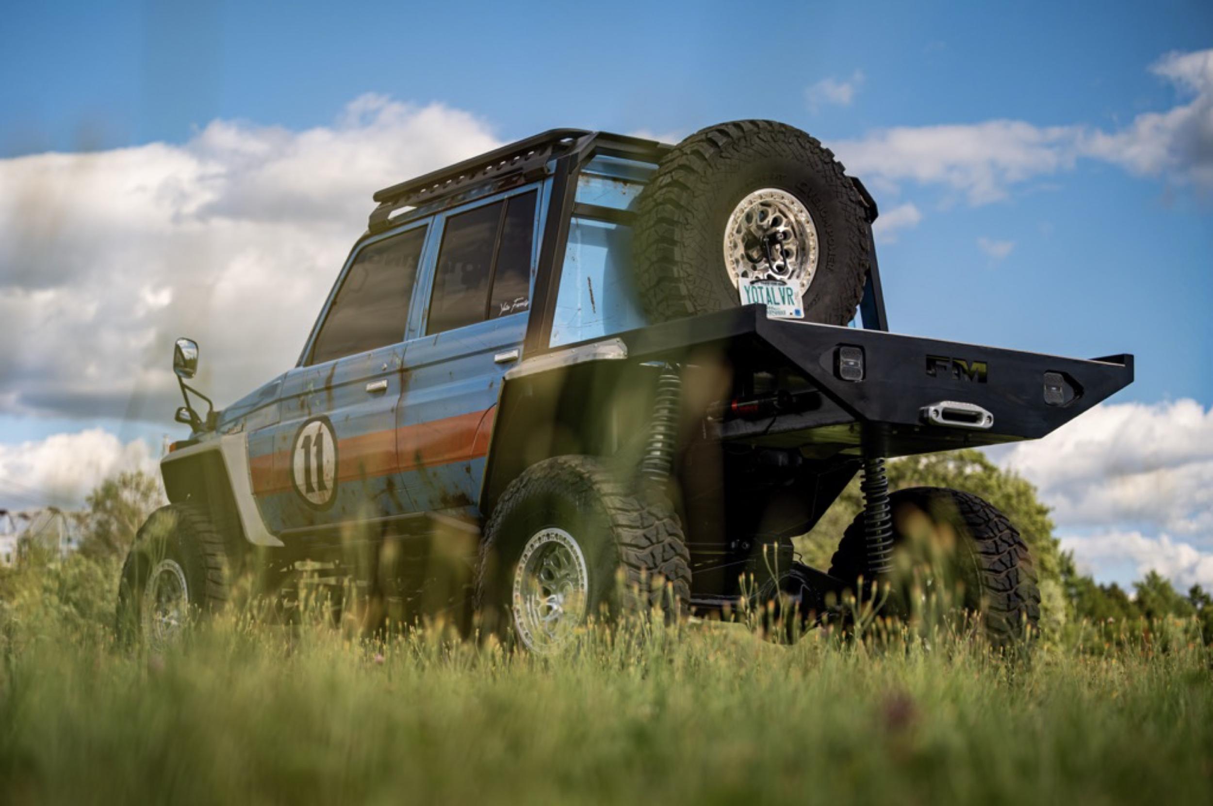 SEMA-Featured 1995 Toyota Land Cruiser HZJ75