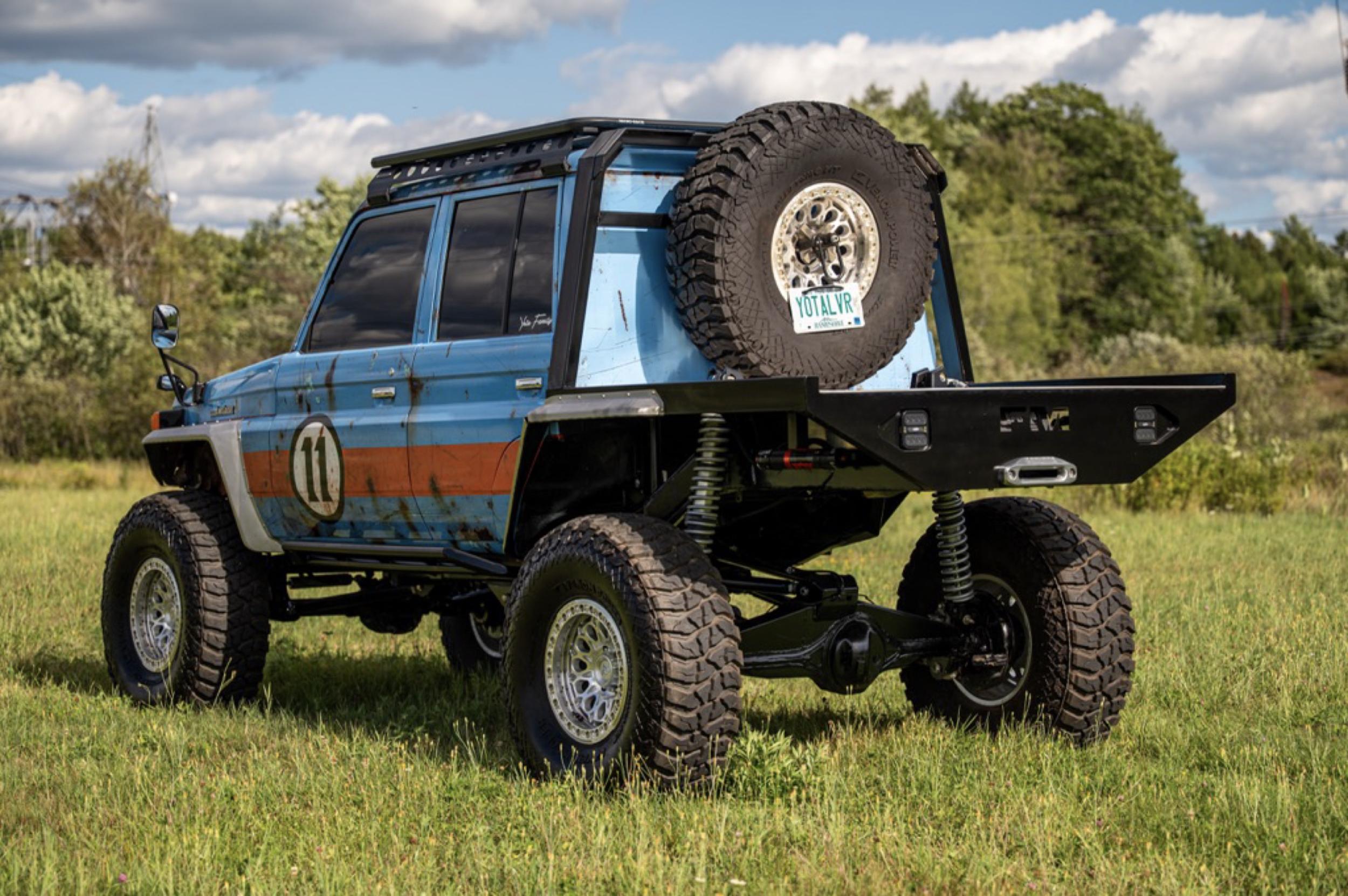 SEMA-Featured 1995 Toyota Land Cruiser HZJ75