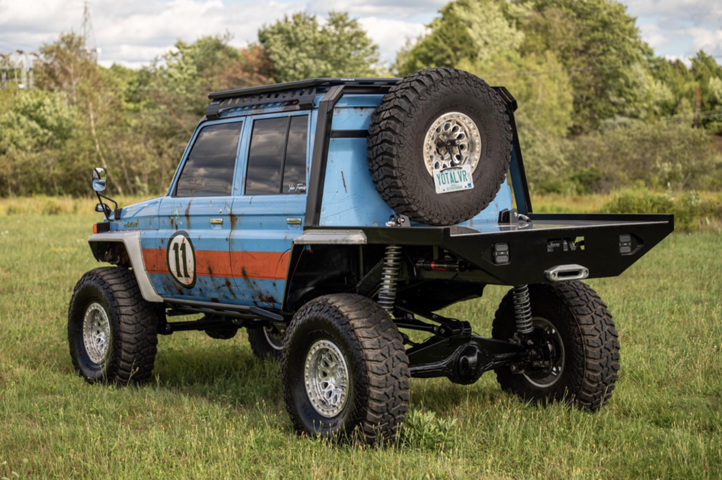 SEMA-Featured 1995 Toyota Land Cruiser HZJ75
