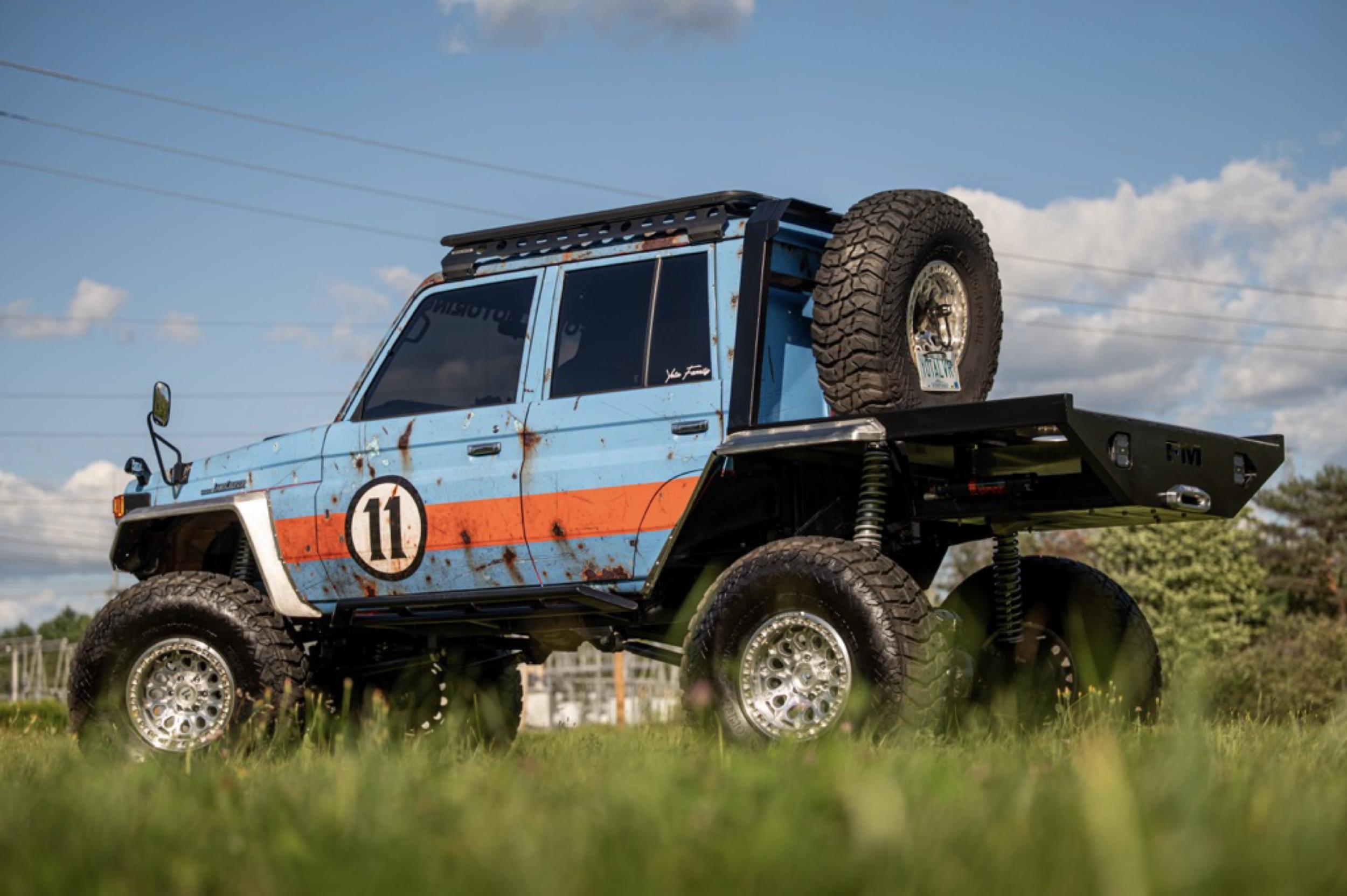 SEMA-Featured 1995 Toyota Land Cruiser HZJ75