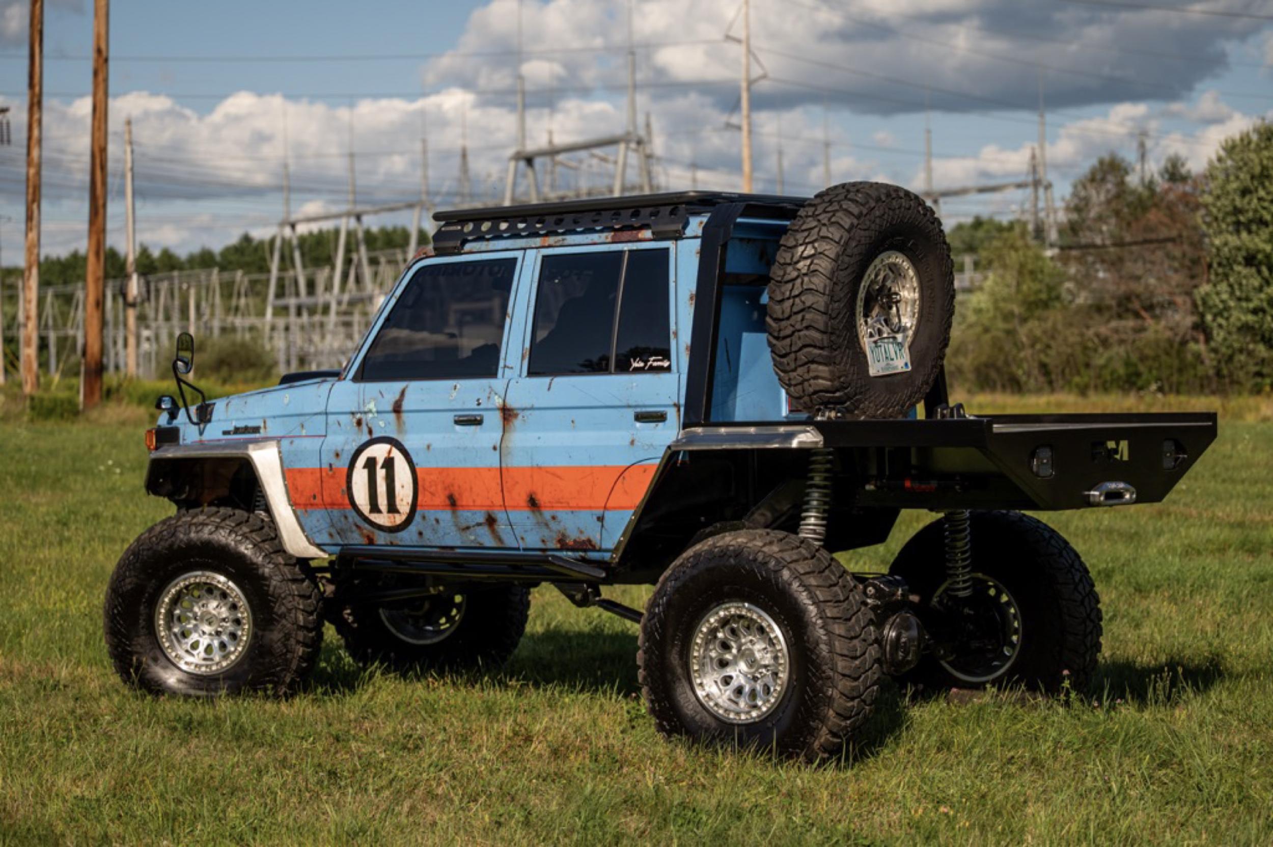SEMA-Featured 1995 Toyota Land Cruiser HZJ75
