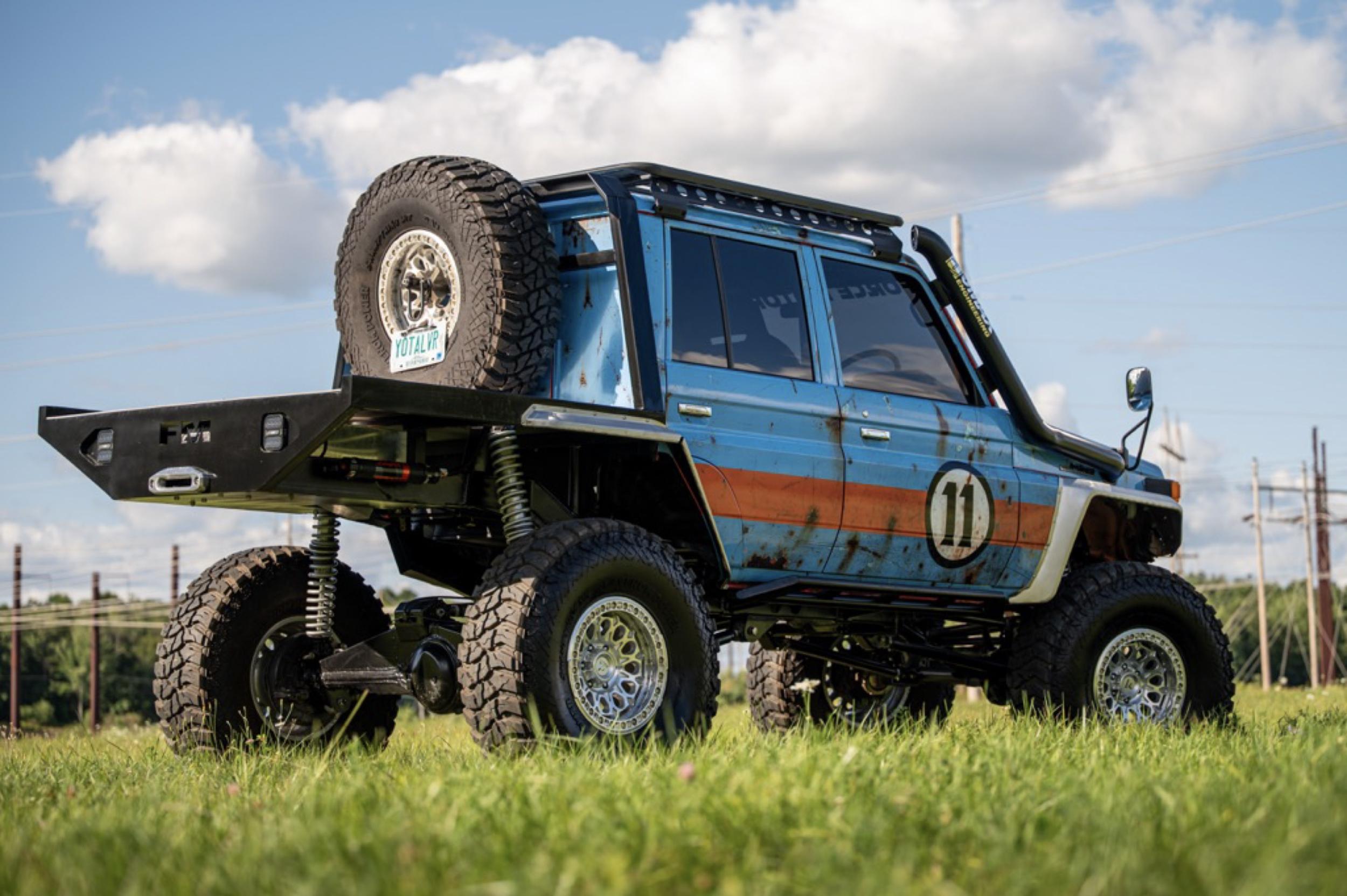 SEMA-Featured 1995 Toyota Land Cruiser HZJ75