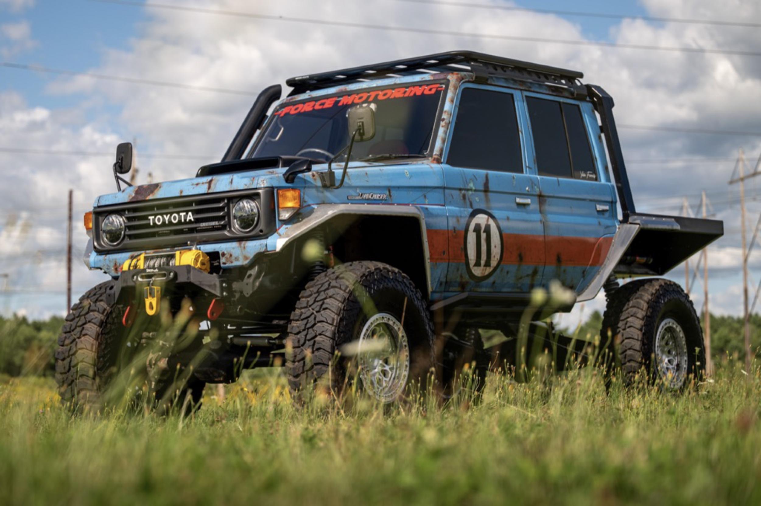SEMA-Featured 1995 Toyota Land Cruiser HZJ75 - 5