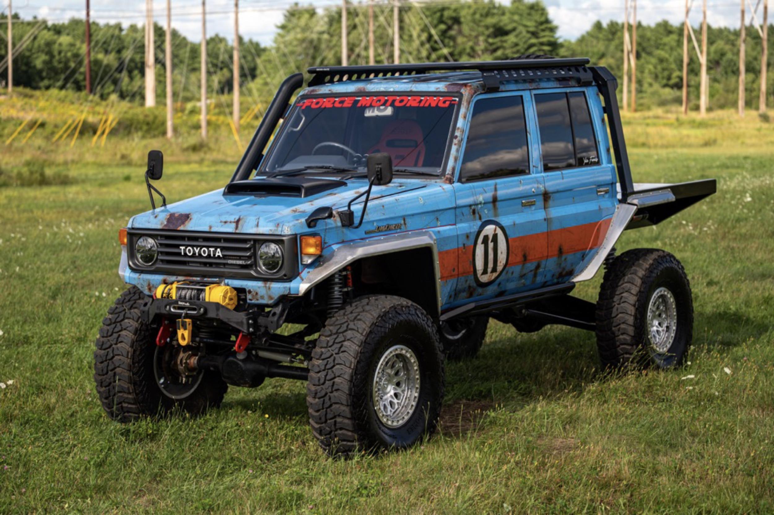 SEMA-Featured 1995 Toyota Land Cruiser HZJ75