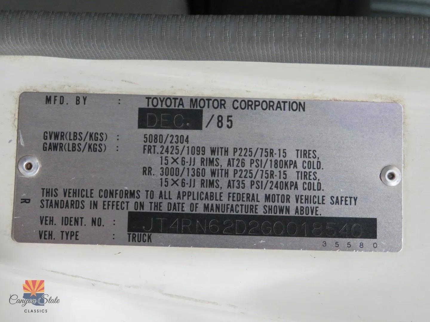 1986 Toyota 4runner