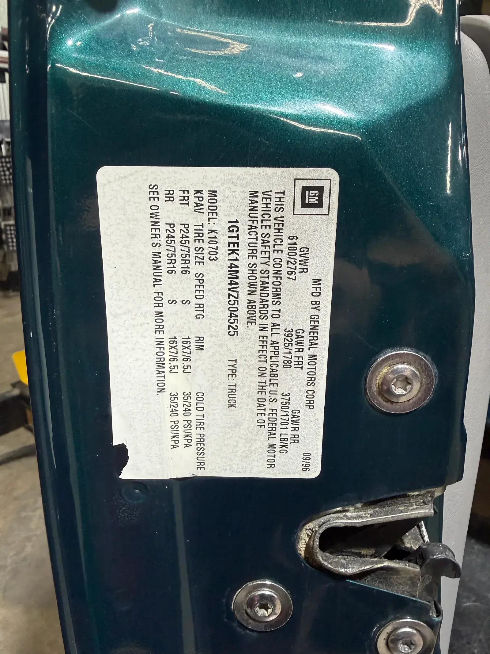 1997 GMC K1500