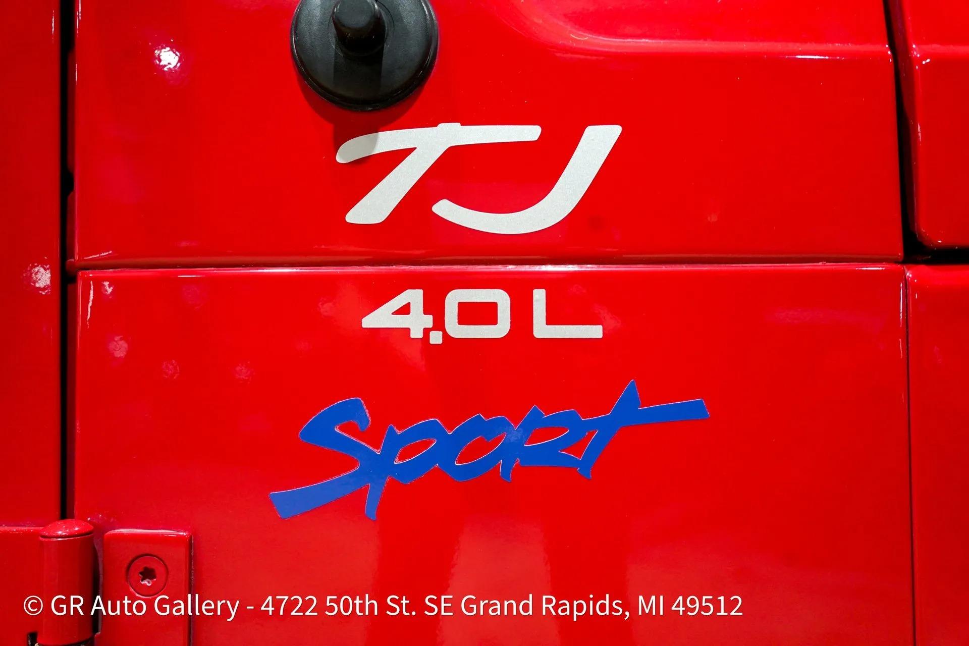 1997 Jeep Wrangler TJ Sport