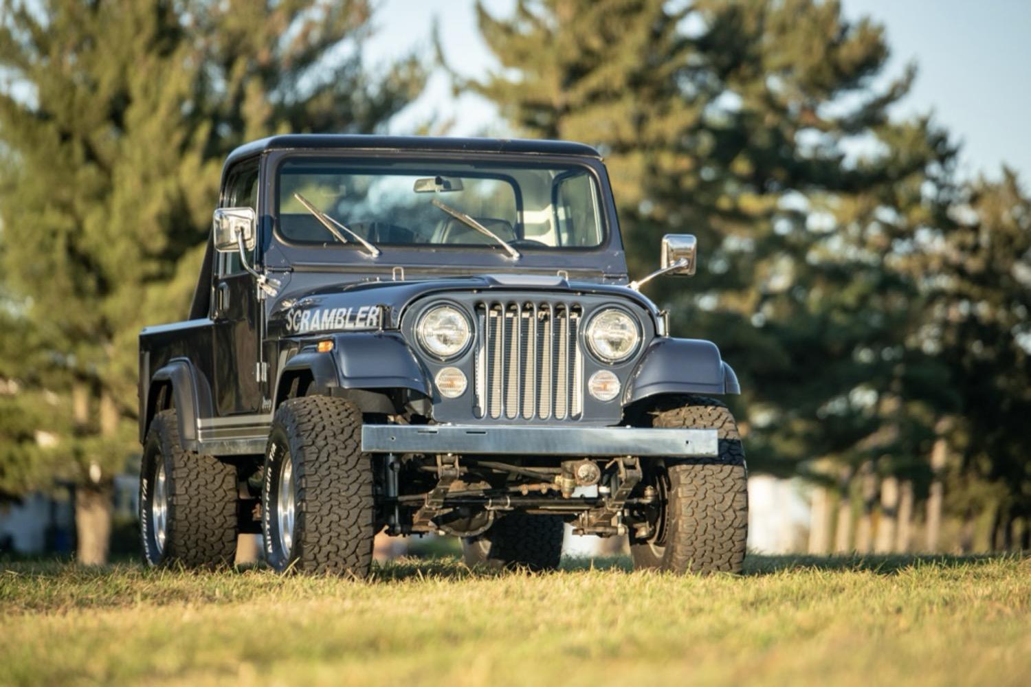 Frame-Off Restored 1981 Jeep CJ-8 Scrambler