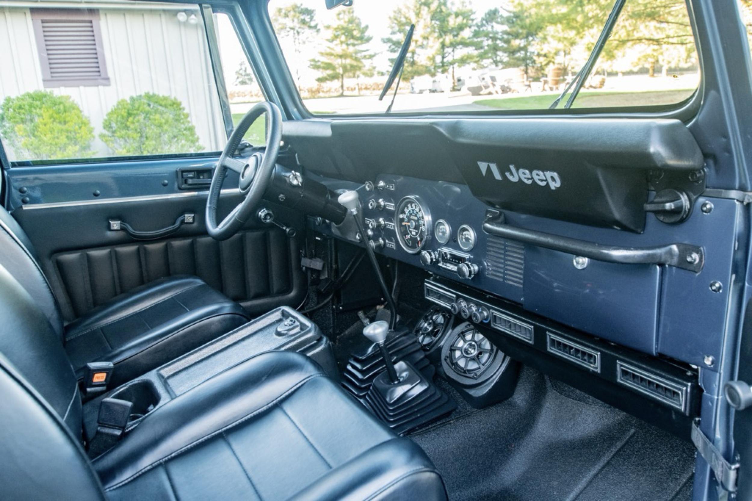 Frame-Off Restored 1981 Jeep CJ-8 Scrambler