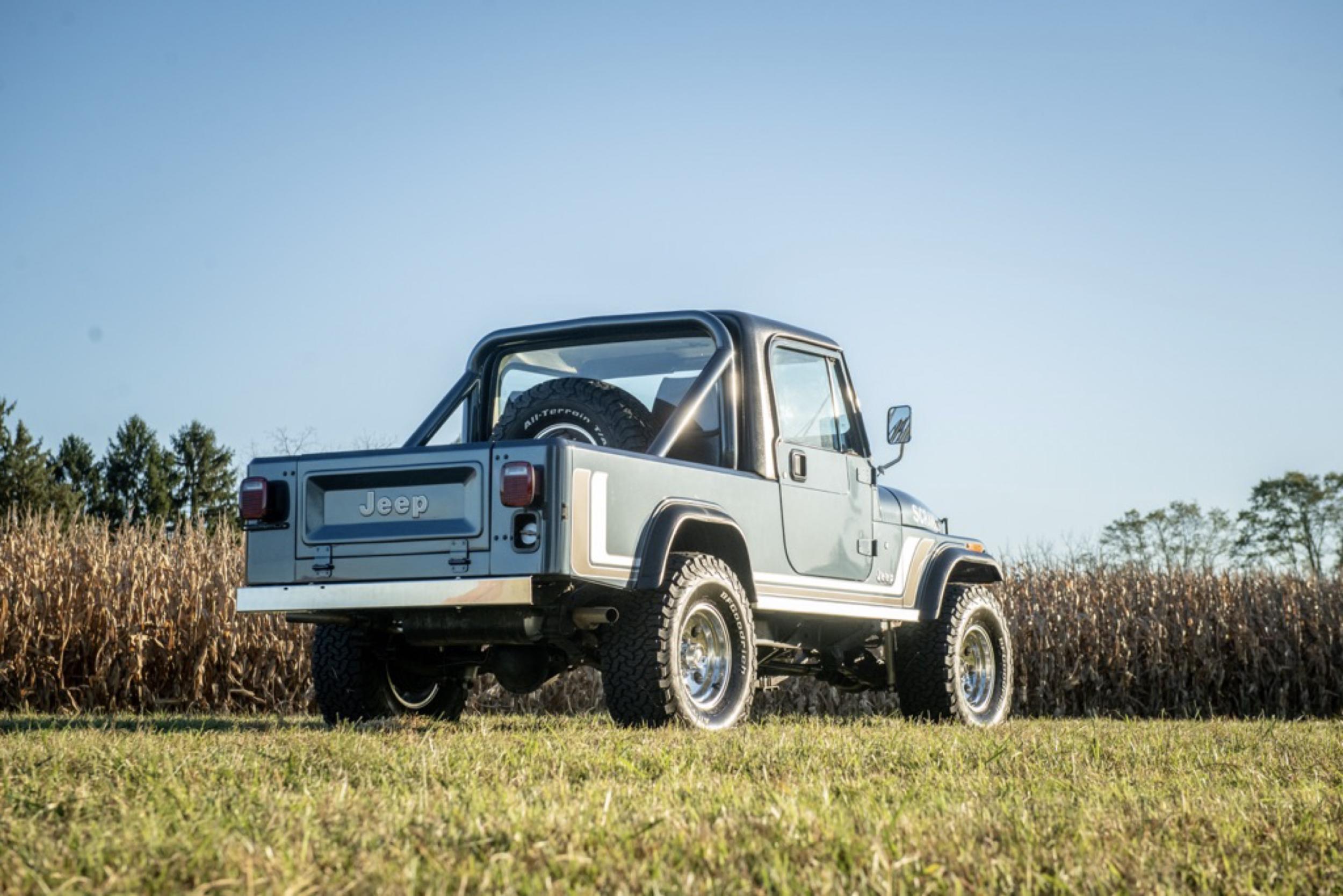 Frame-Off Restored 1981 Jeep CJ-8 Scrambler