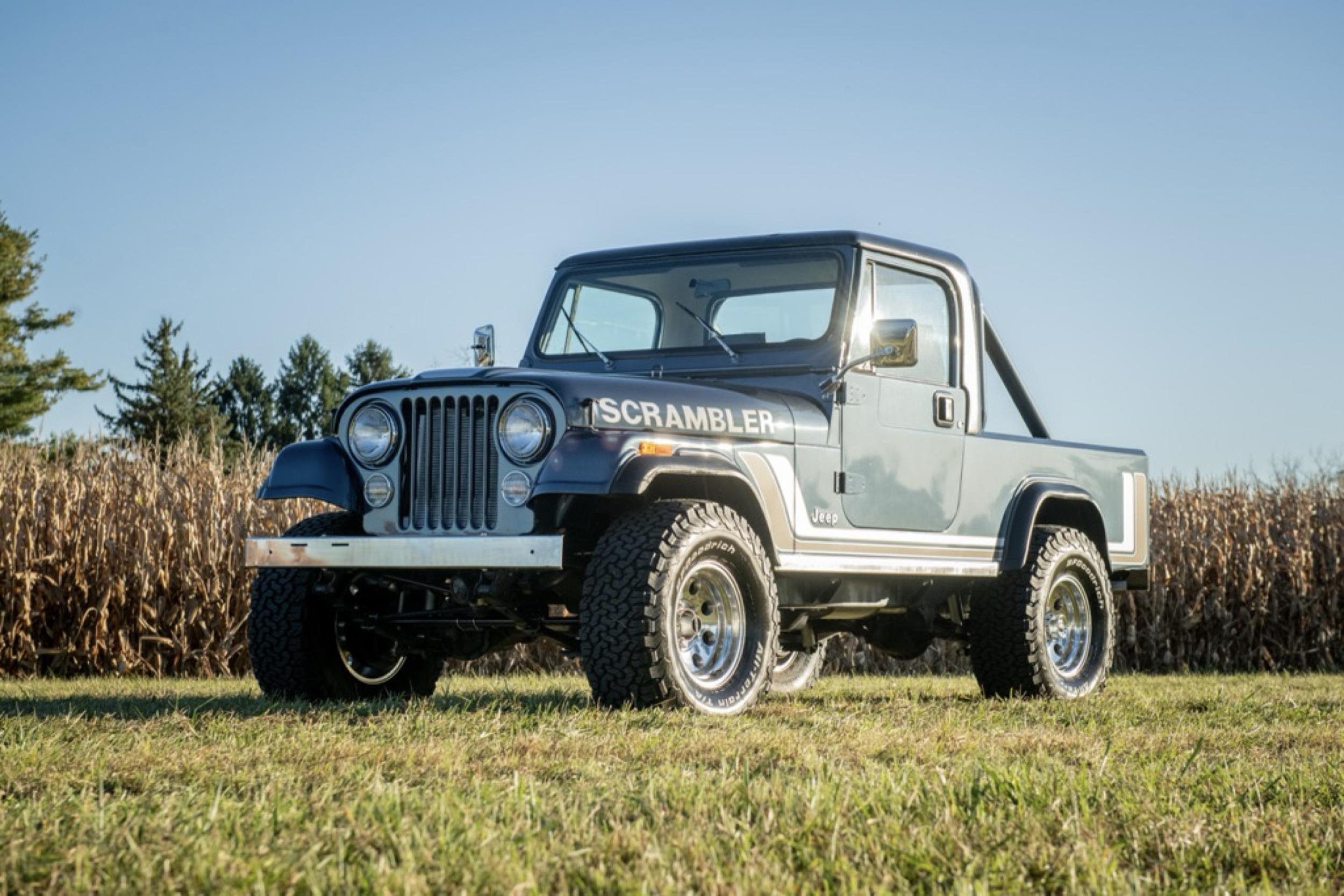 Frame-Off Restored 1981 Jeep CJ-8 Scrambler
