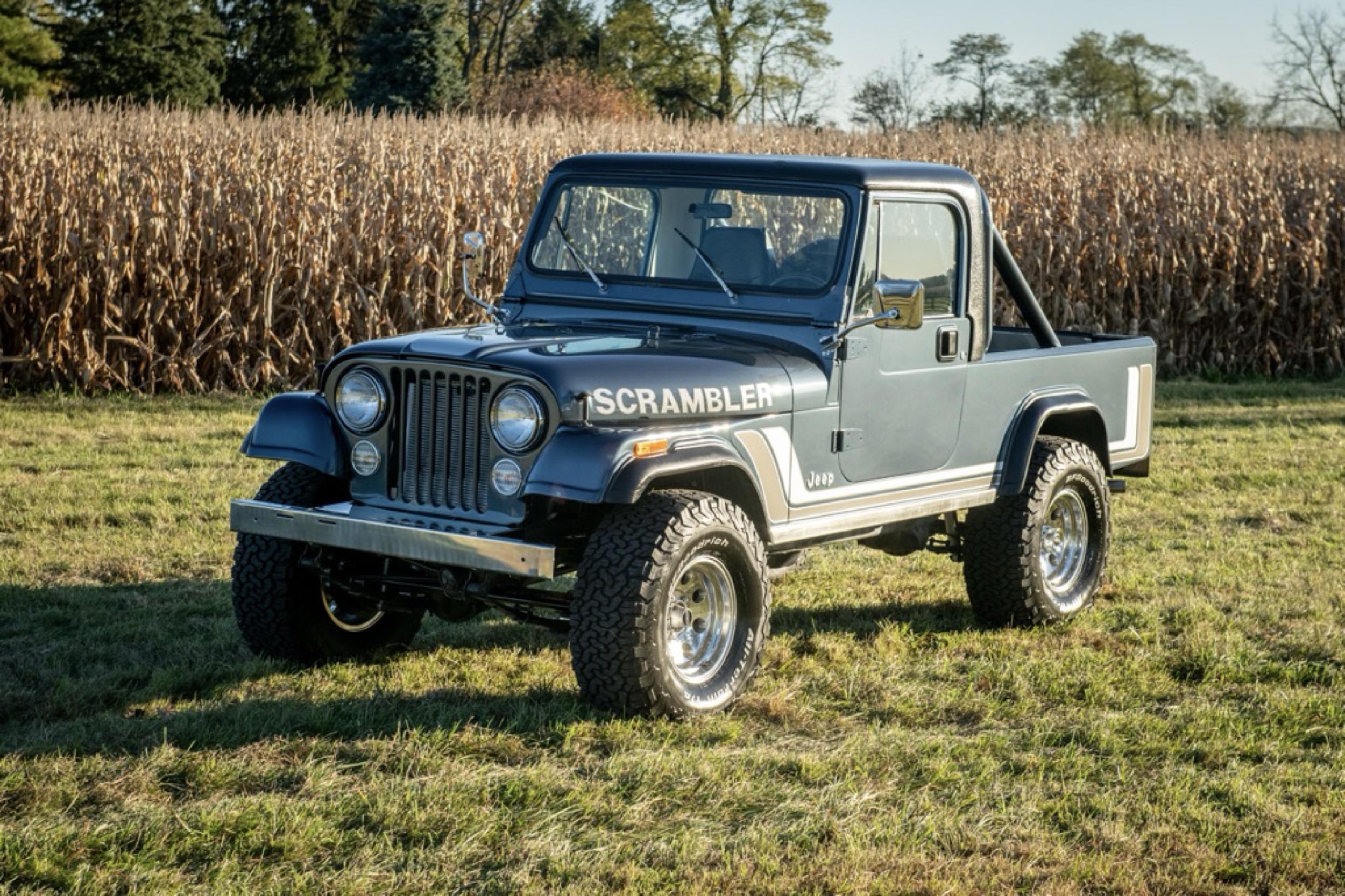 Frame-Off Restored 1981 Jeep CJ-8 Scrambler