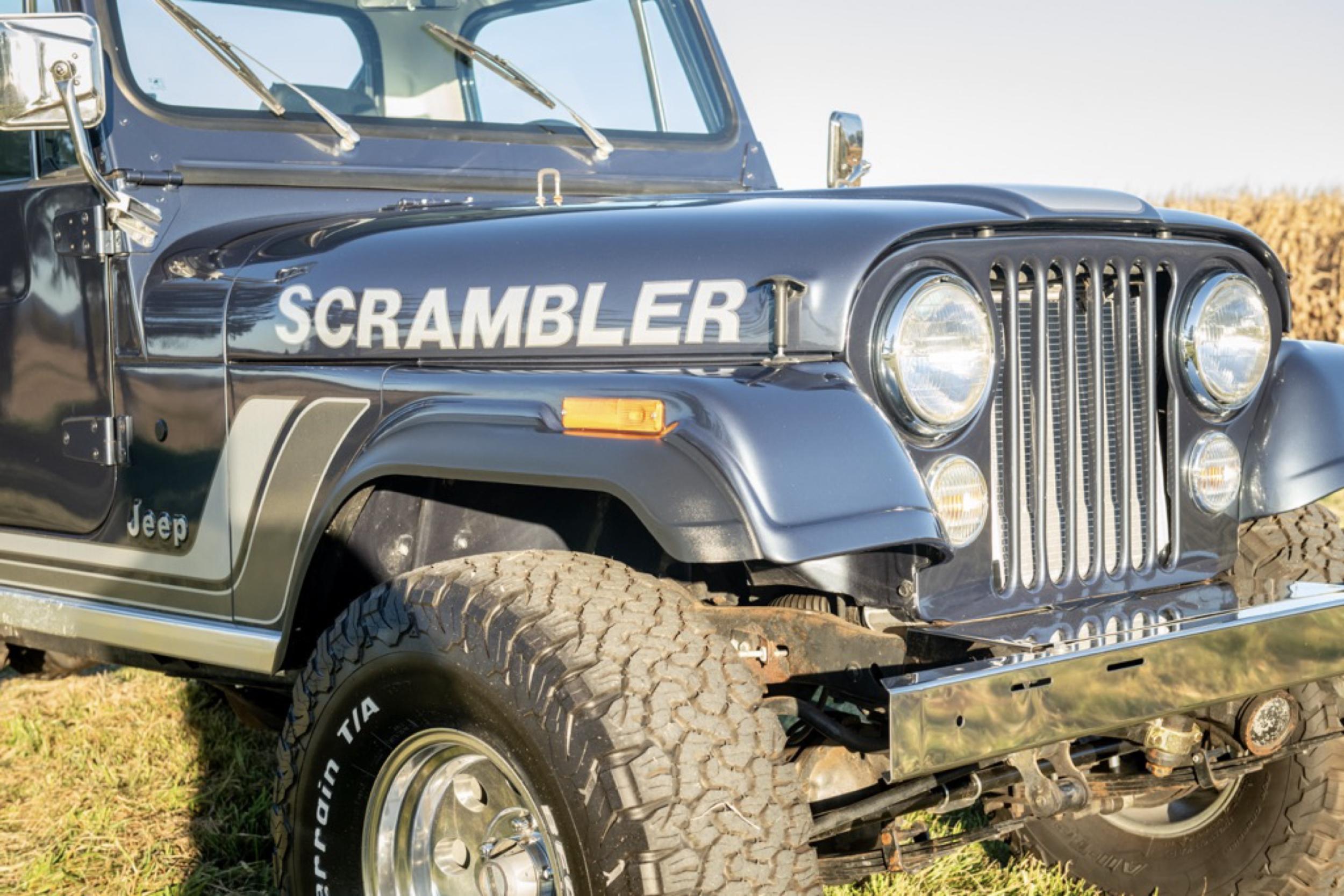 Frame-Off Restored 1981 Jeep CJ-8 Scrambler