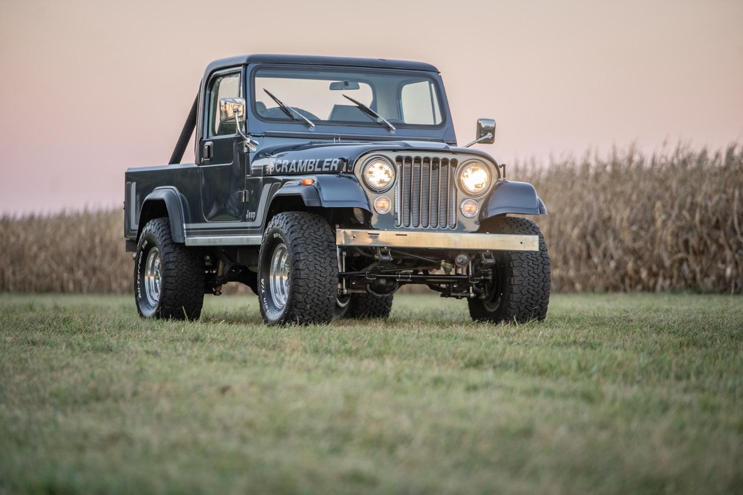 Frame-Off Restored 1981 Jeep CJ-8 Scrambler