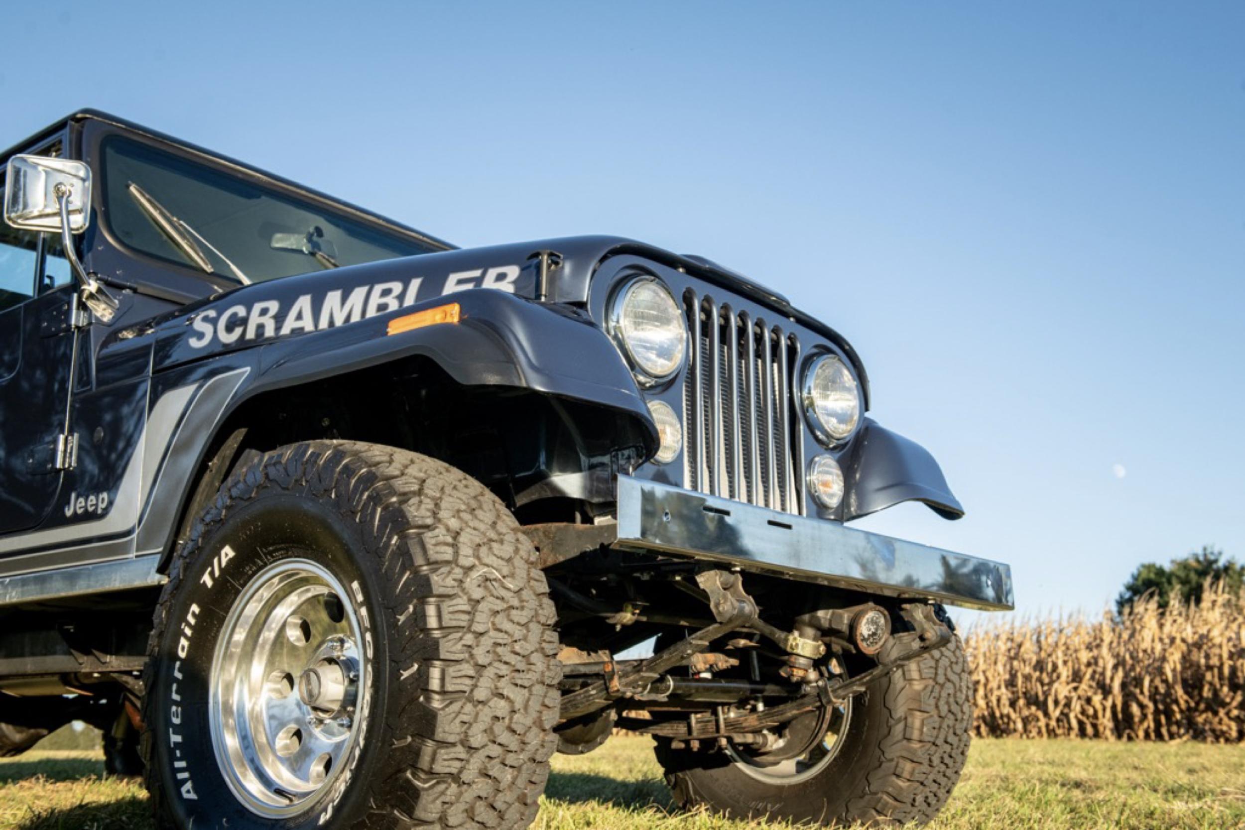 Frame-Off Restored 1981 Jeep CJ-8 Scrambler