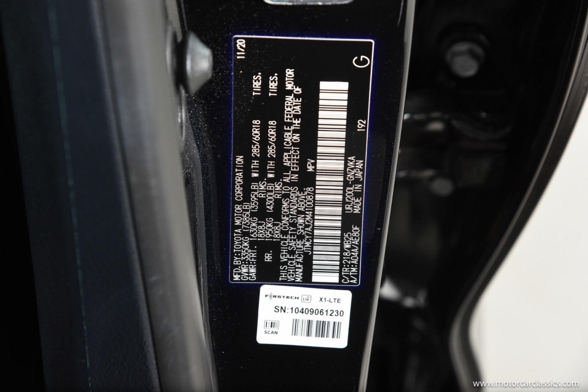 9k-Mile 2021 Toyota Land Cruiser Heritage Edition