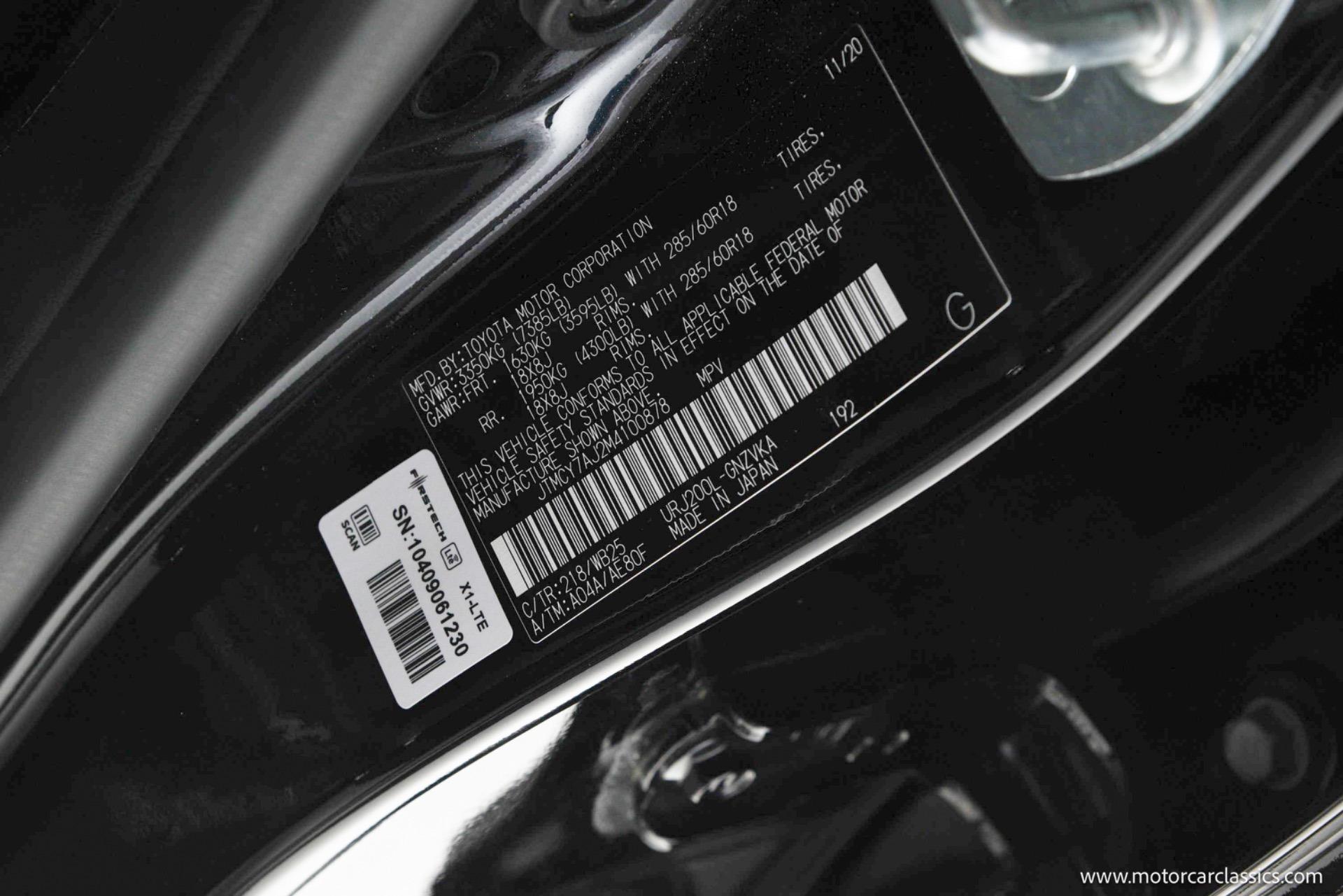 9k-Mile 2021 Toyota Land Cruiser Heritage Edition