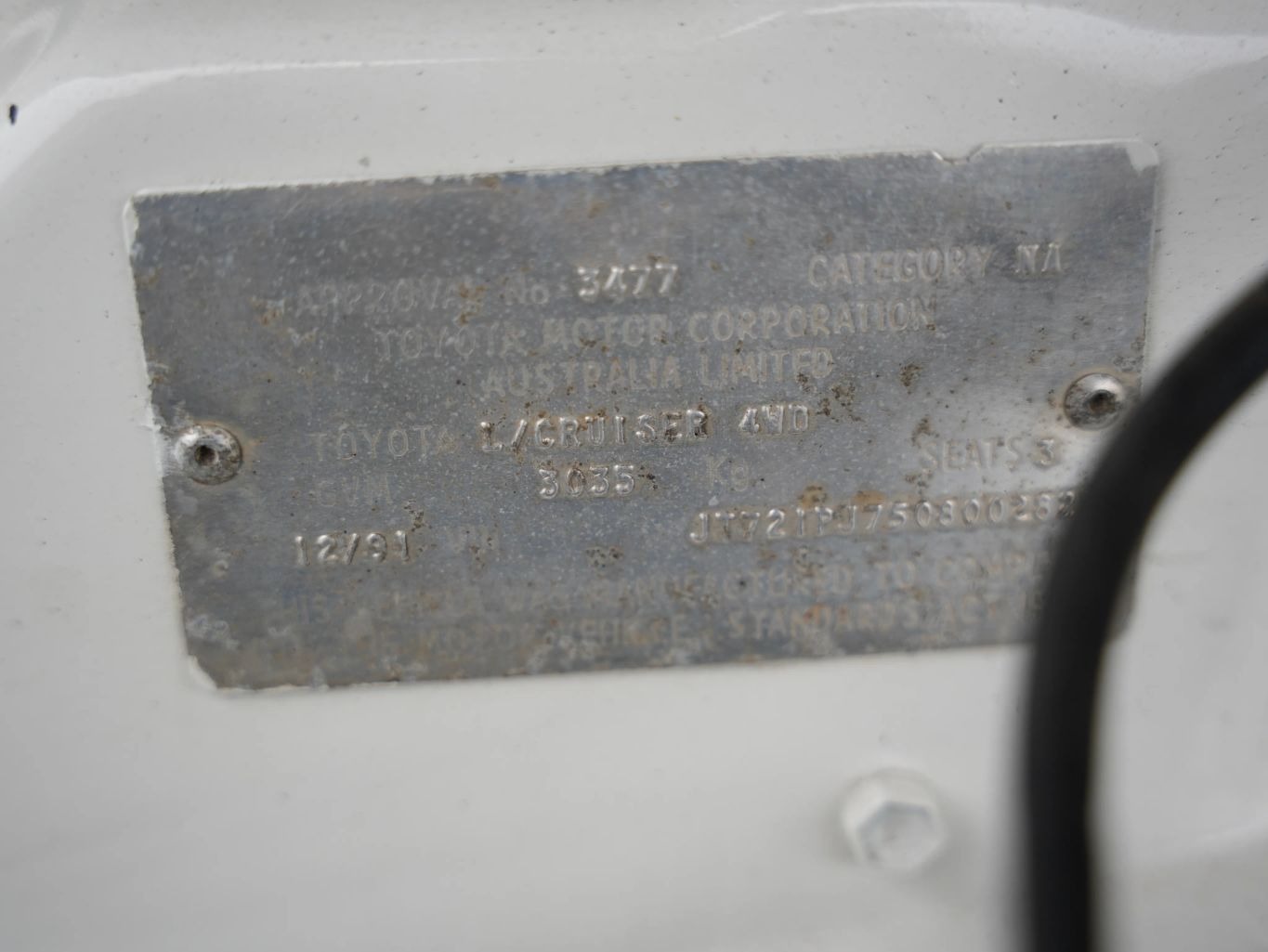 1992 Toyota Land Cruiser Troopy