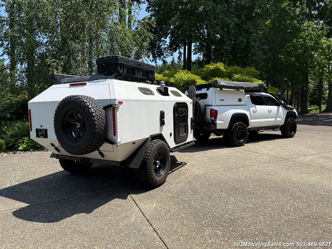 2019 Toyota Tacoma TRD Off-Road + Mammoth HV-1 Trailer