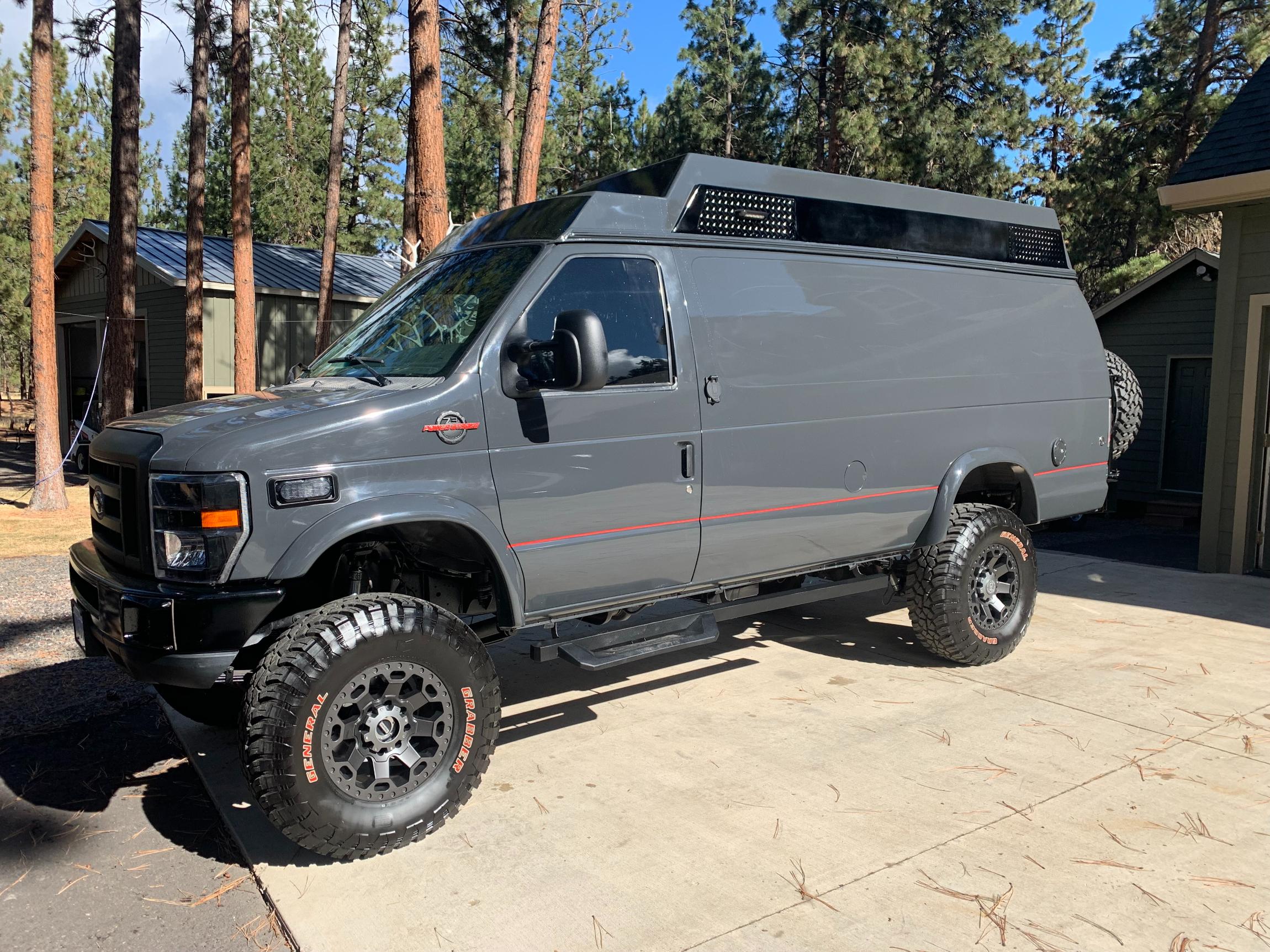 Sold: Custom 2009 Ford E-350 4×4 Camper Conversion - 5