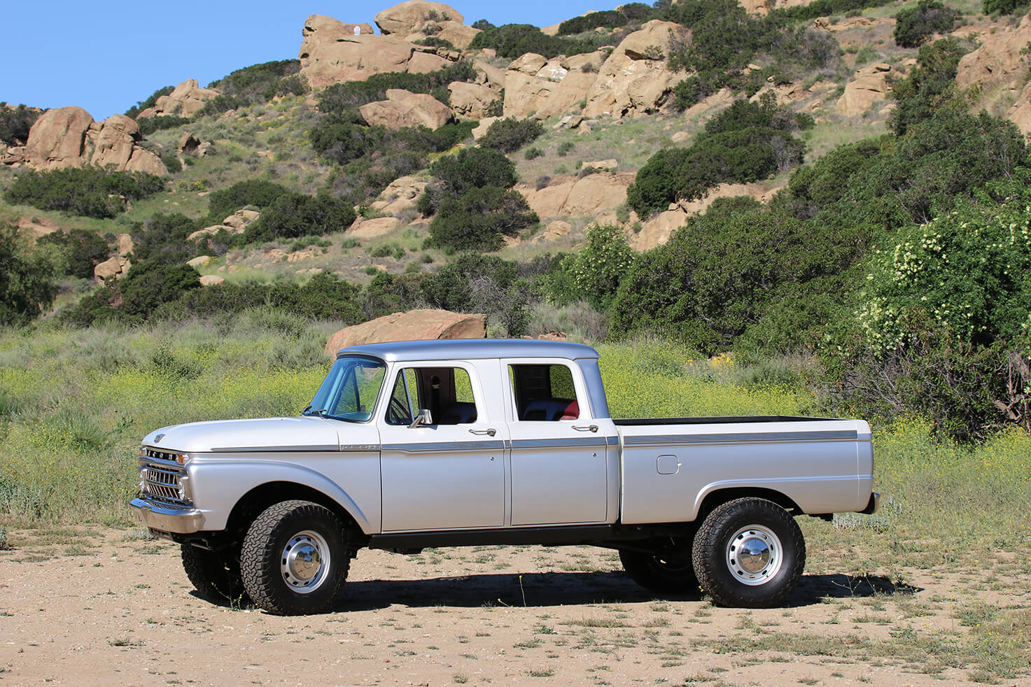 Sold: 1965 Ford Factory Crew Cab F-250