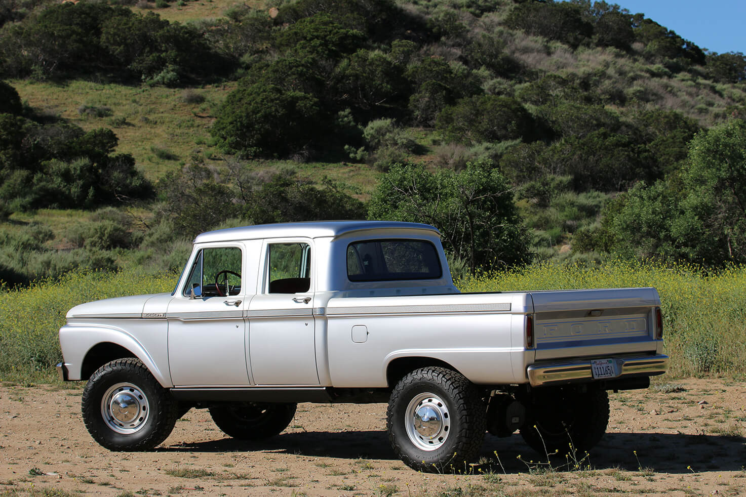 Sold: 1965 Ford Factory Crew Cab F-250