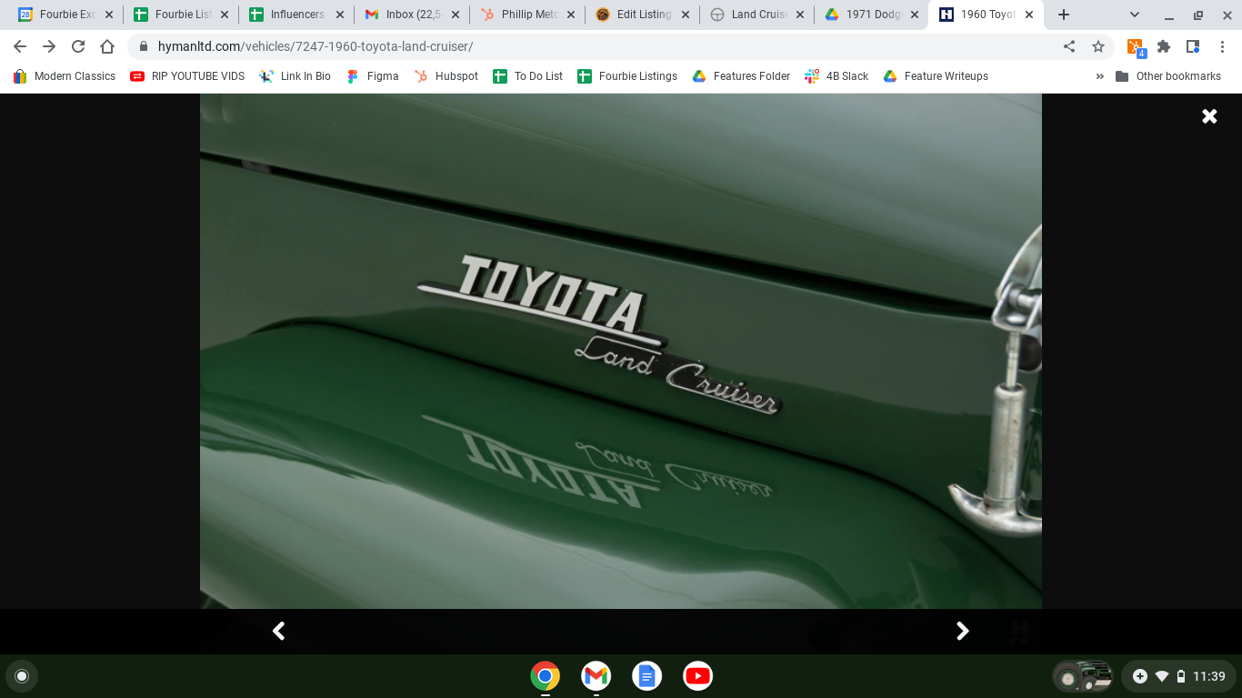 1960 Toyota Land Cruiser FJ28
