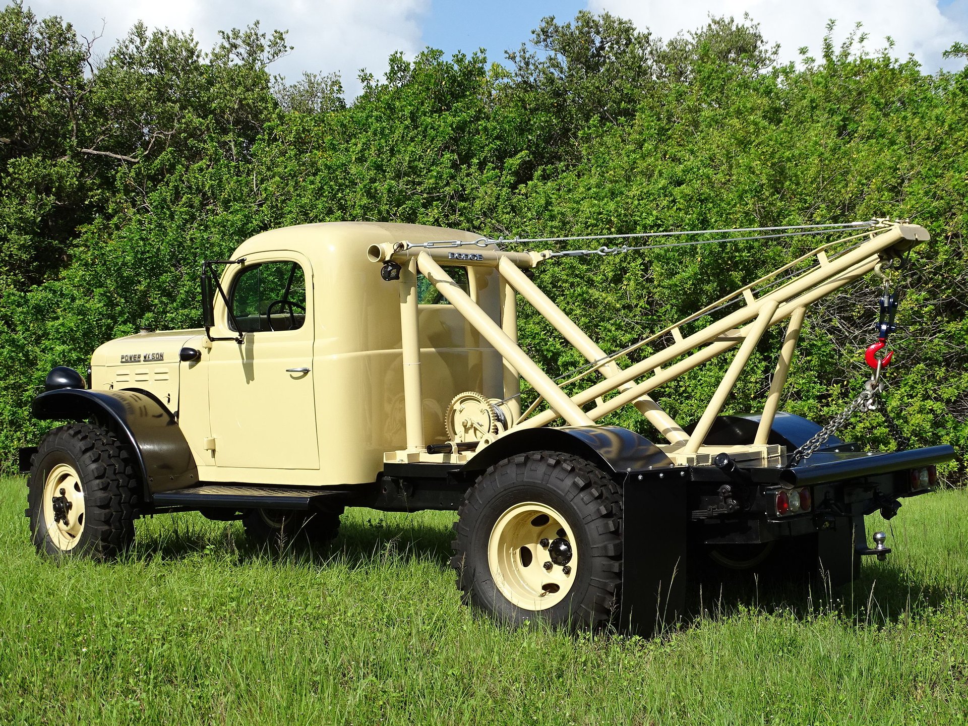Sold: 1945 Dodge Power Wagon Tow Truck