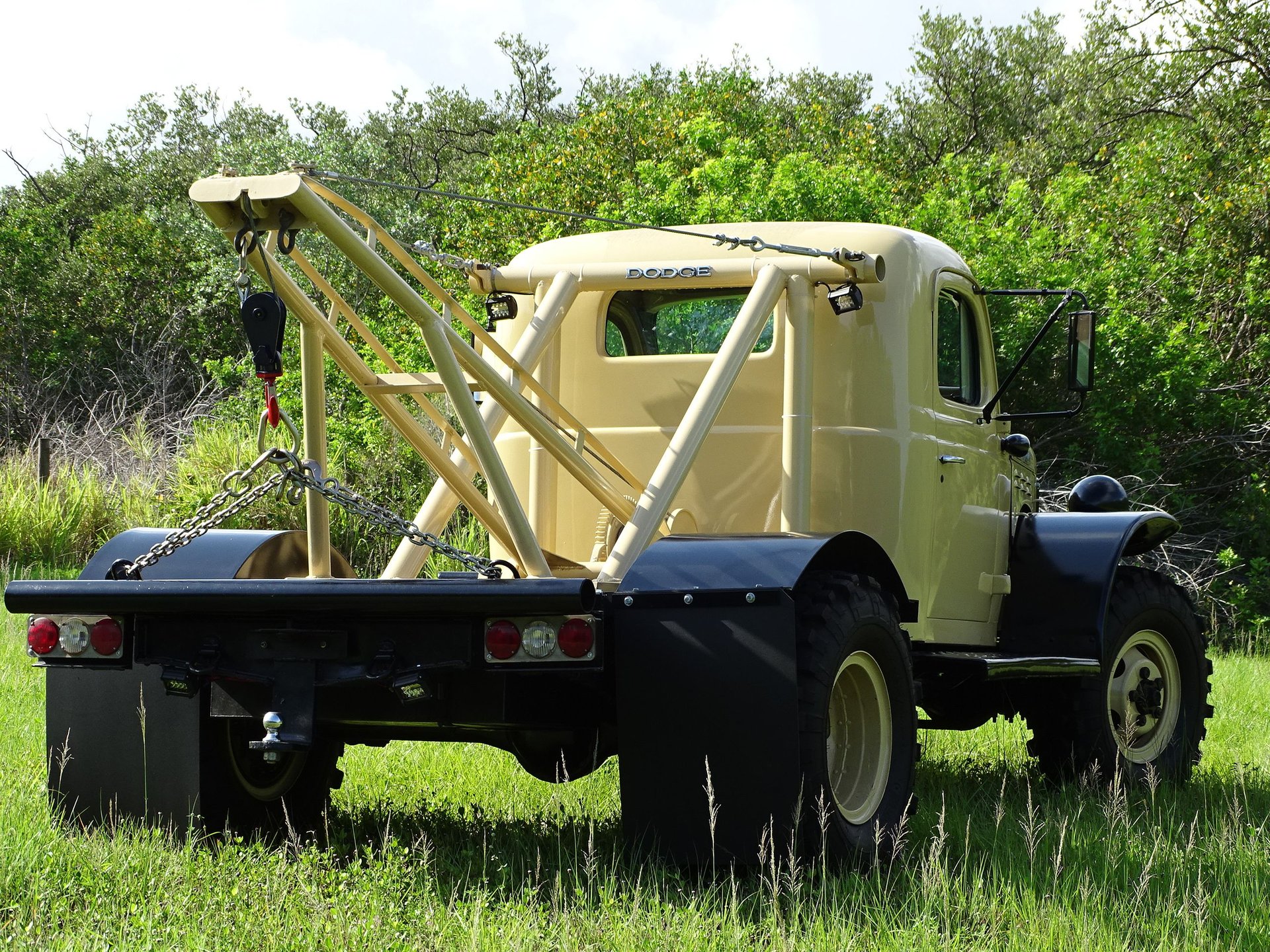 Sold: 1945 Dodge Power Wagon Tow Truck