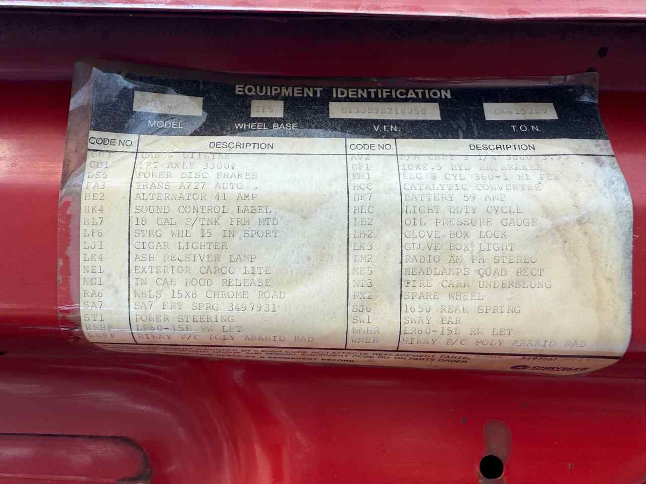 1979 Dodge Li'l Red Truck Express - 5