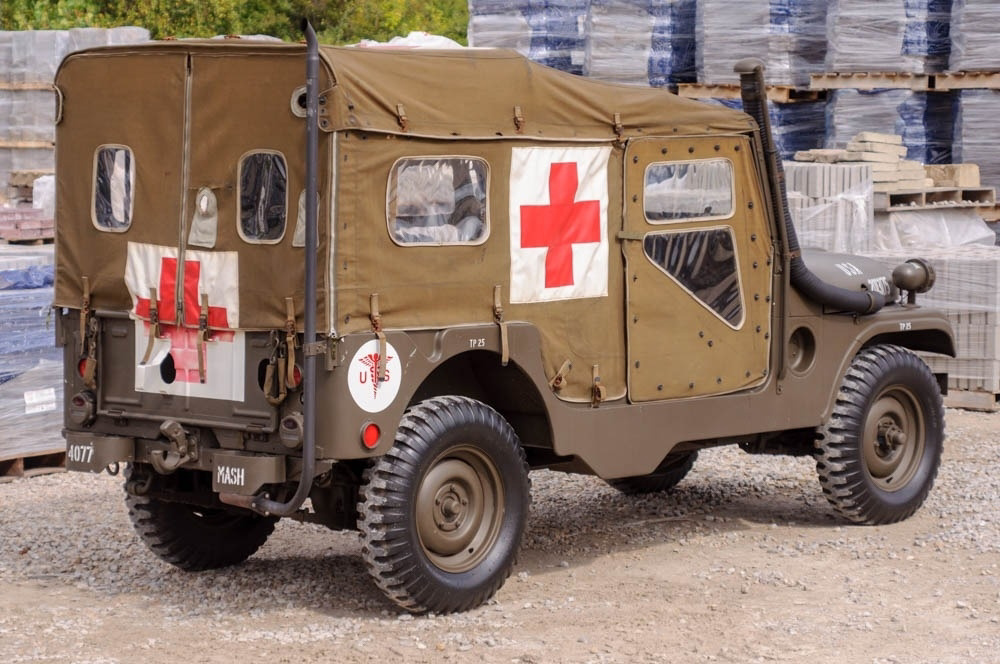 1962 Willys M170 Jeep Military Ambulance