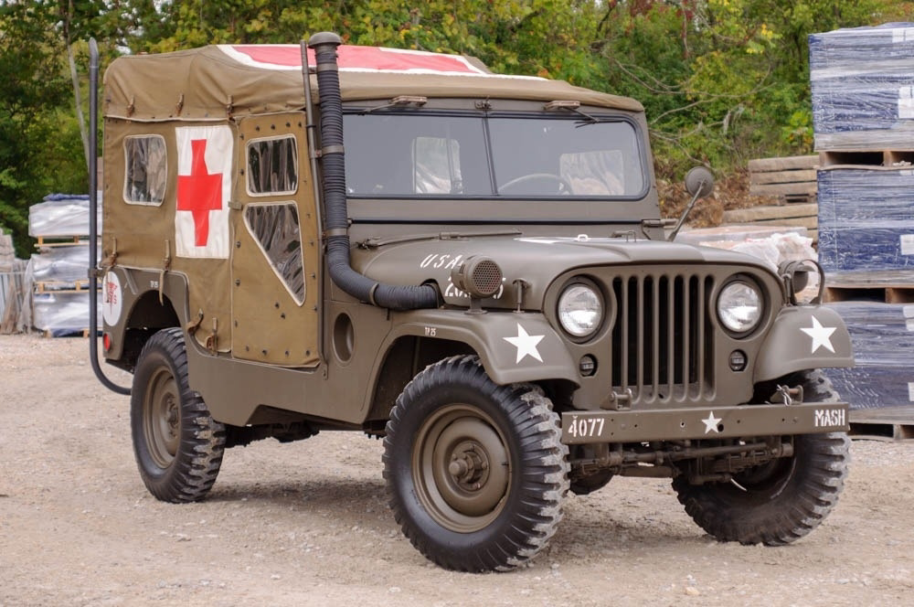 1962 Willys M170 Jeep Military Ambulance-1