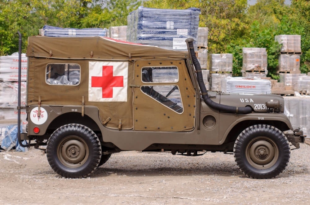 1962 Willys M170 Jeep Military Ambulance