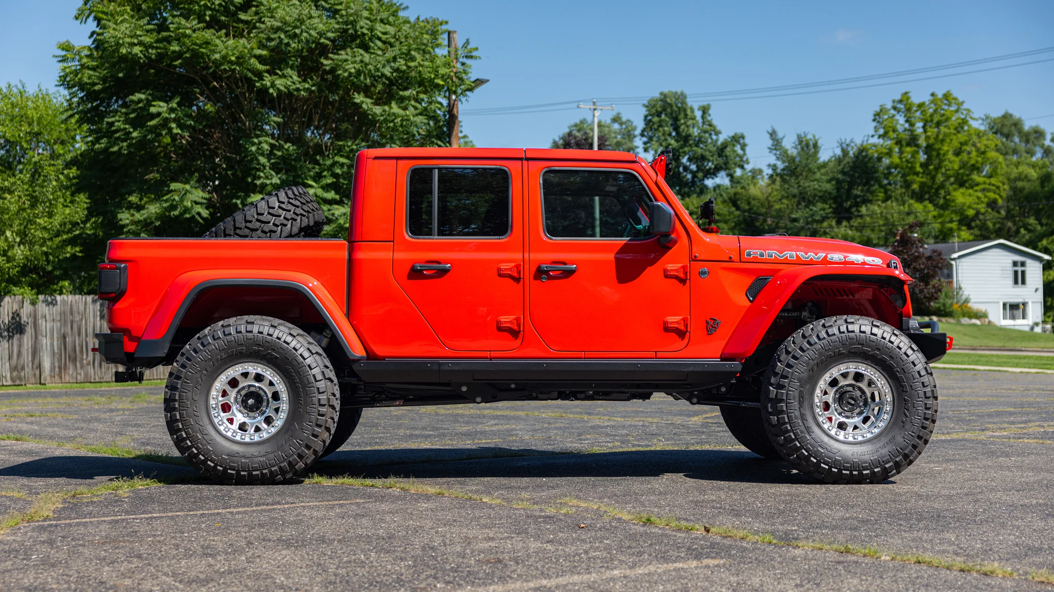 840 hp. 2024 Jeep Gladiator AMW 840