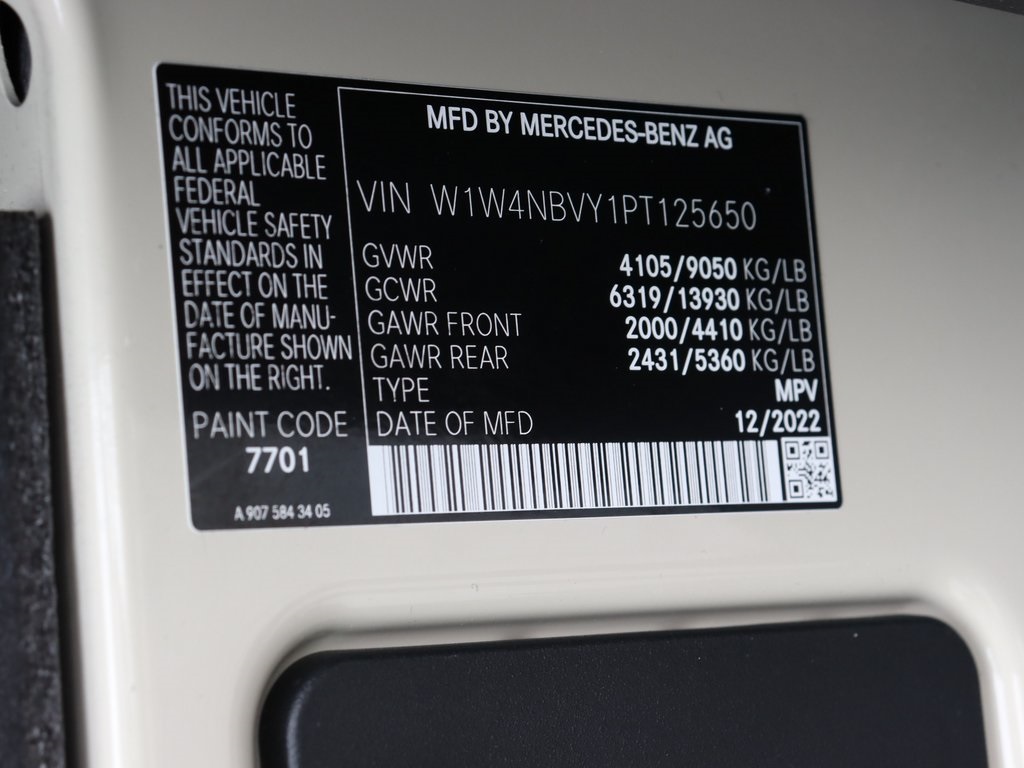 2023 Mercedes-Benz Sprinter 2500