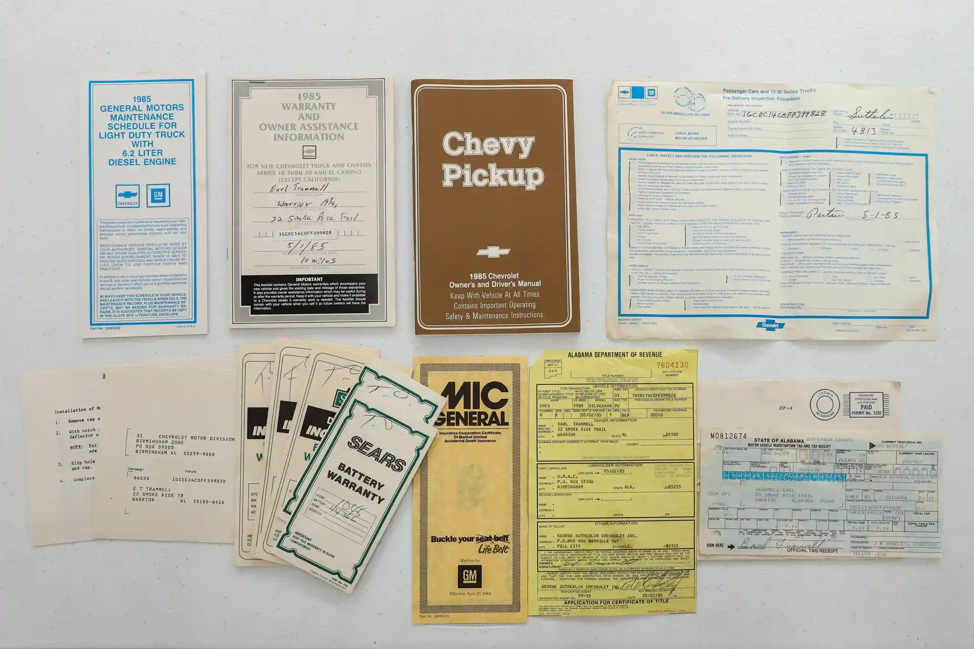 1-Owner, 7k-Mile 6.2L Diesel-Powered 1985 Chevrolet Silverado - 4